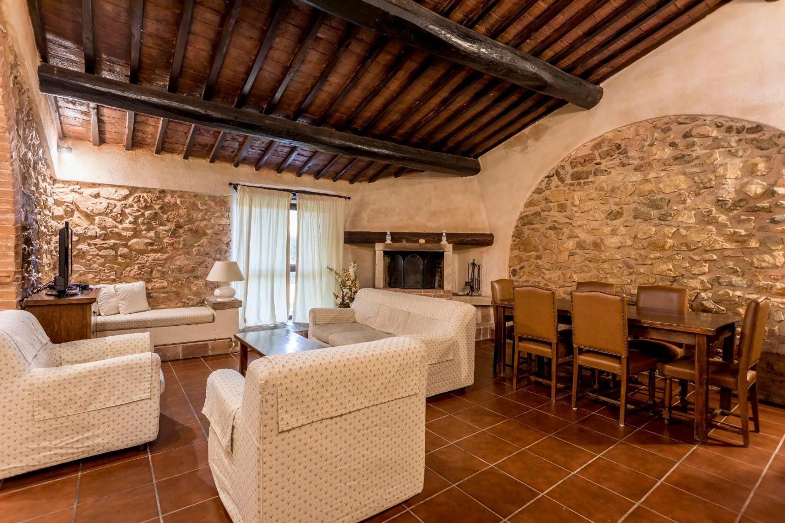 Living room in Borgo Il Poggiaccio Residenza Turistico Alberghiera