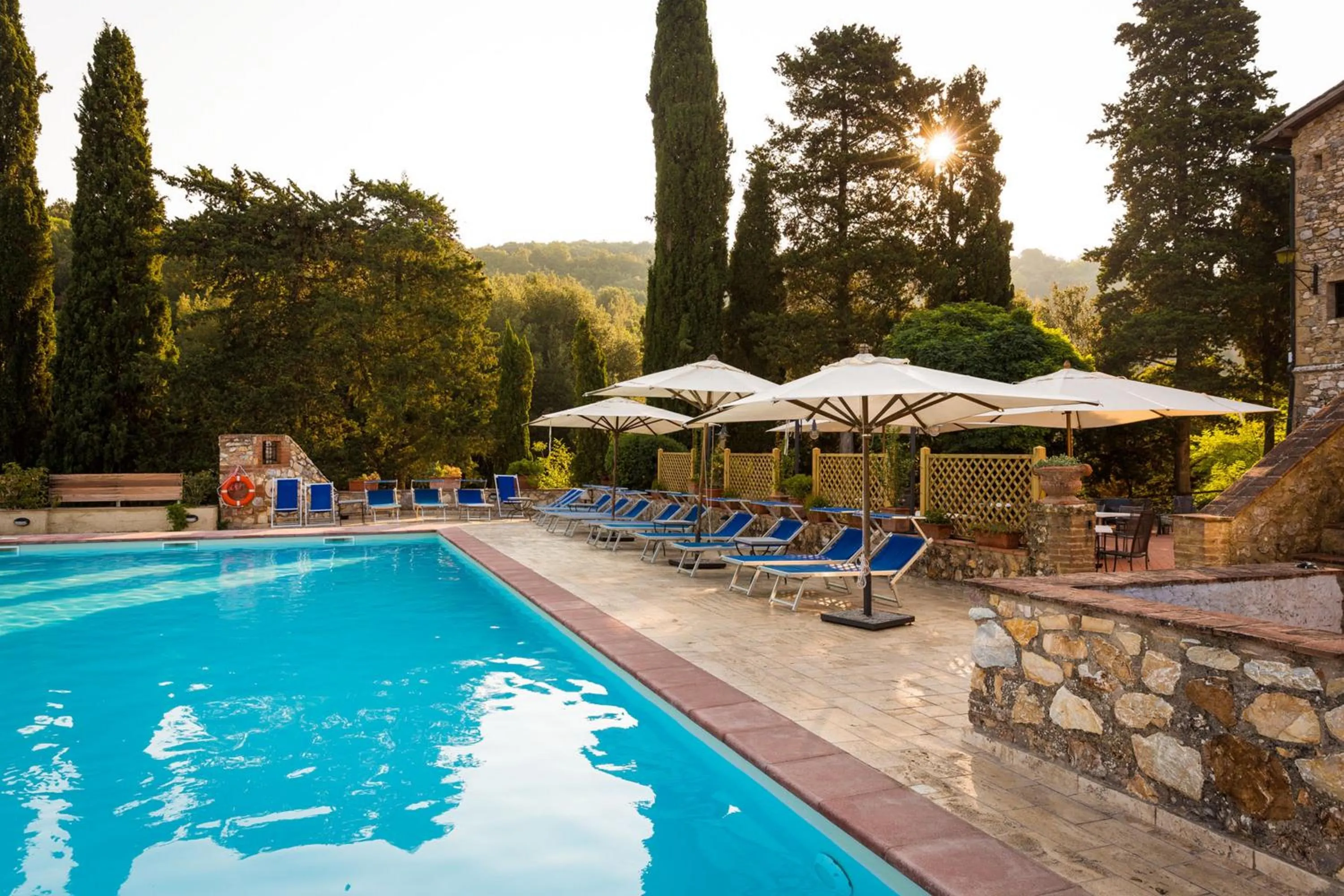 Swimming pool in Borgo Il Poggiaccio Residenza Turistico Alberghiera