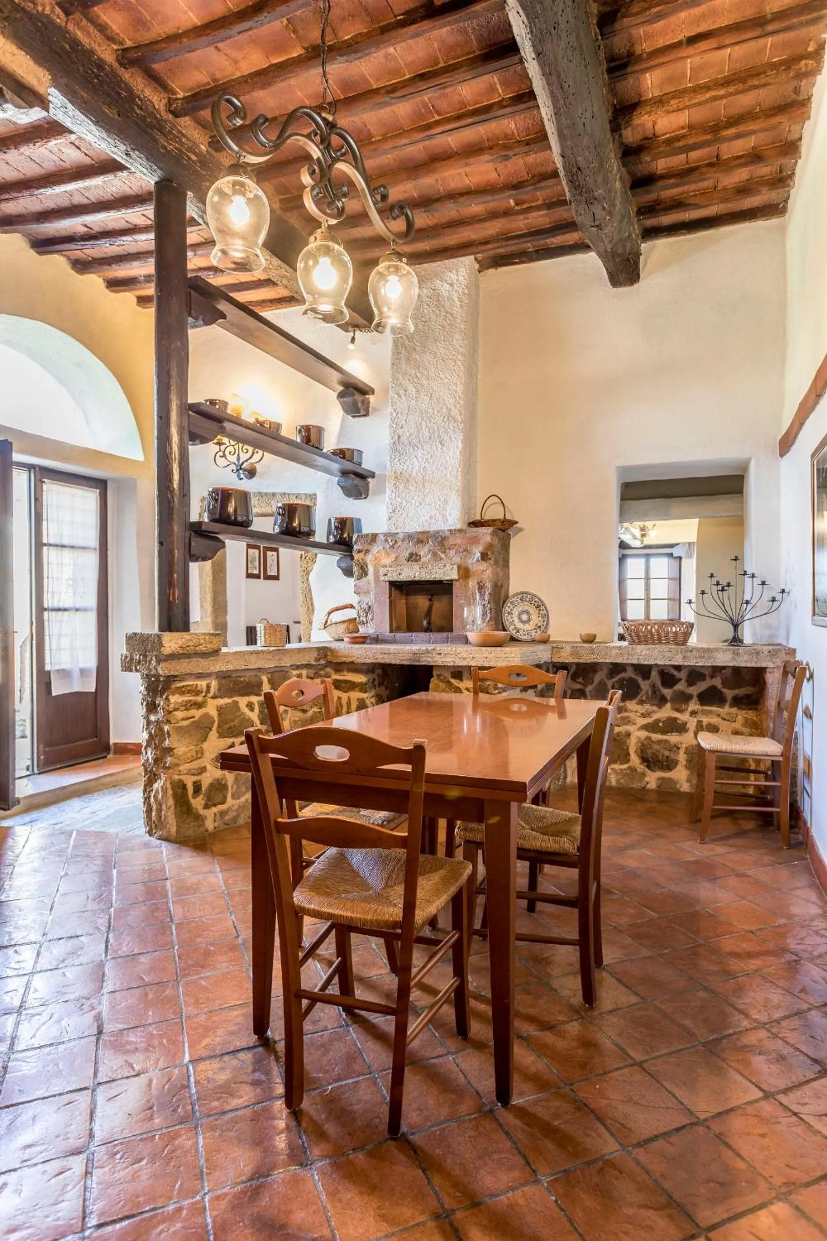 Dining area in Borgo Il Poggiaccio Residenza Turistico Alberghiera