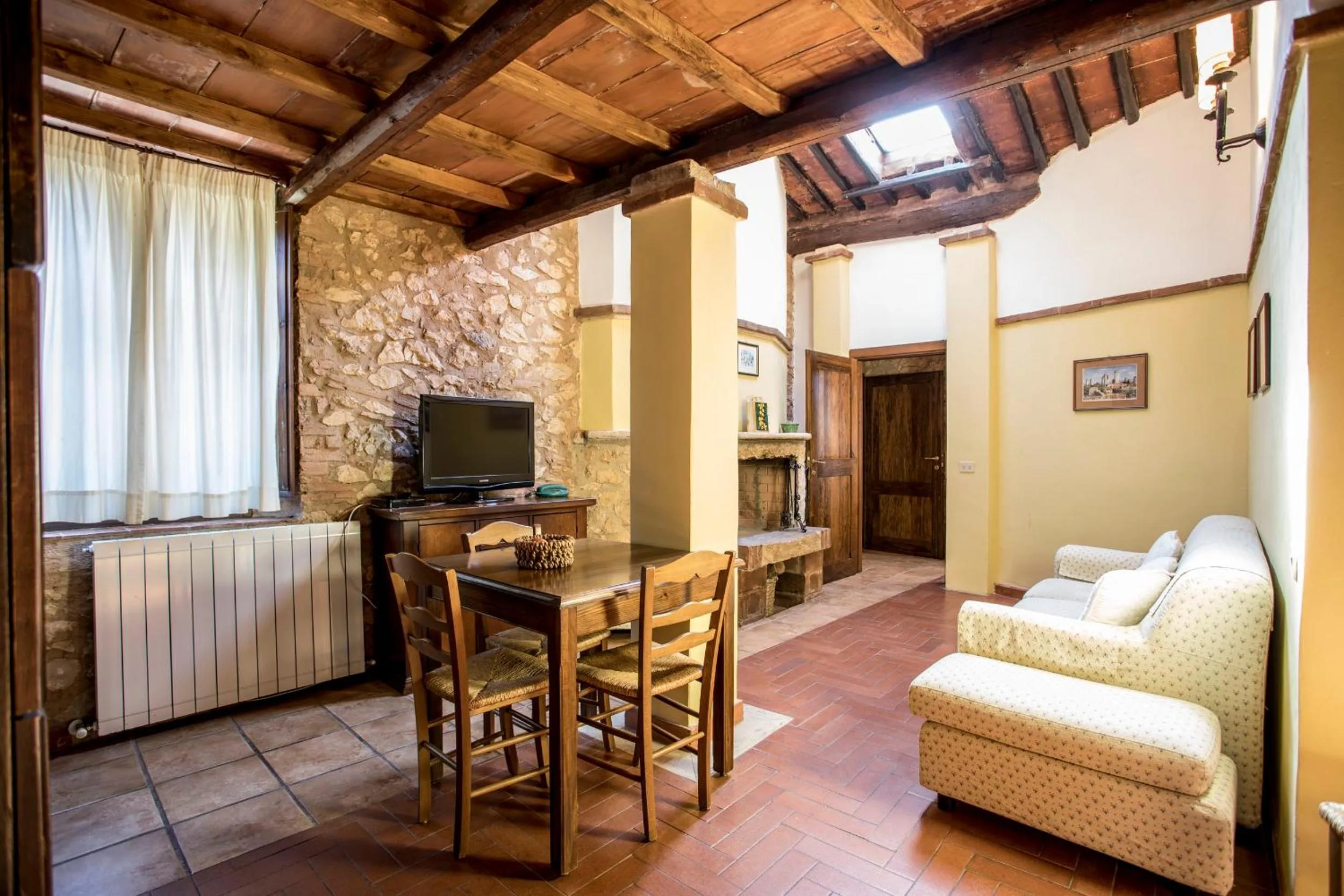 Living room in Borgo Il Poggiaccio Residenza Turistico Alberghiera