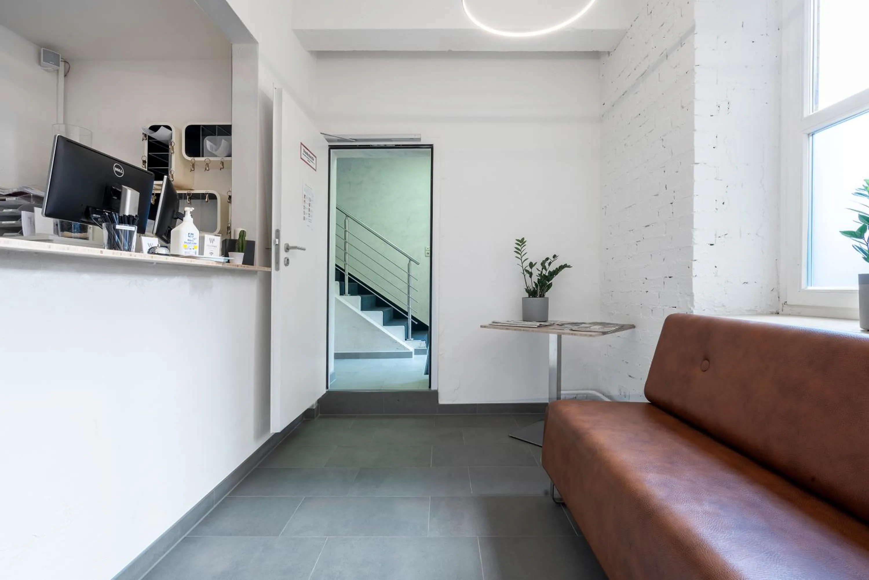 Communal lounge/ TV room in Design Hotel Wiegand