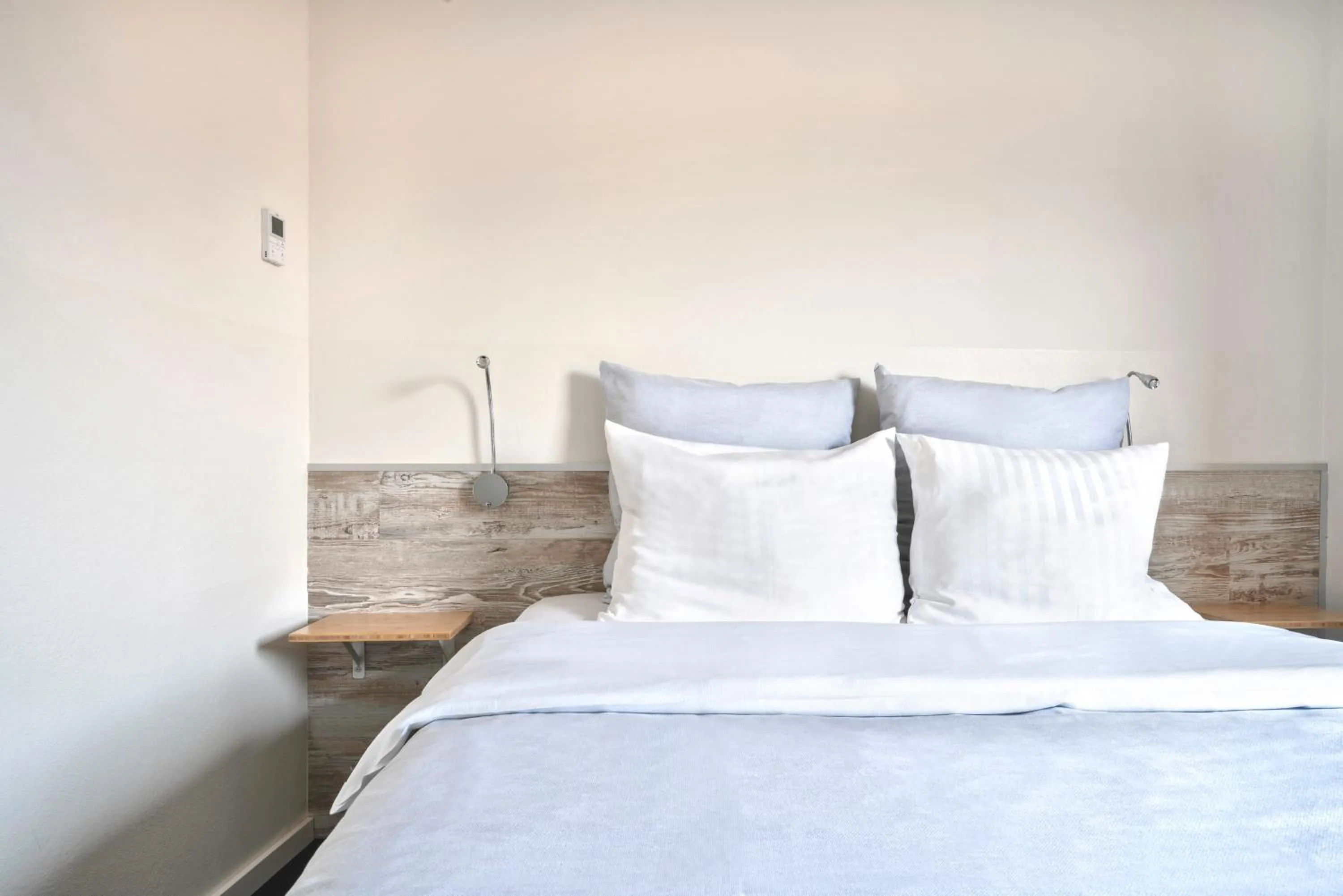 Bedroom, Bed in Design Hotel Wiegand