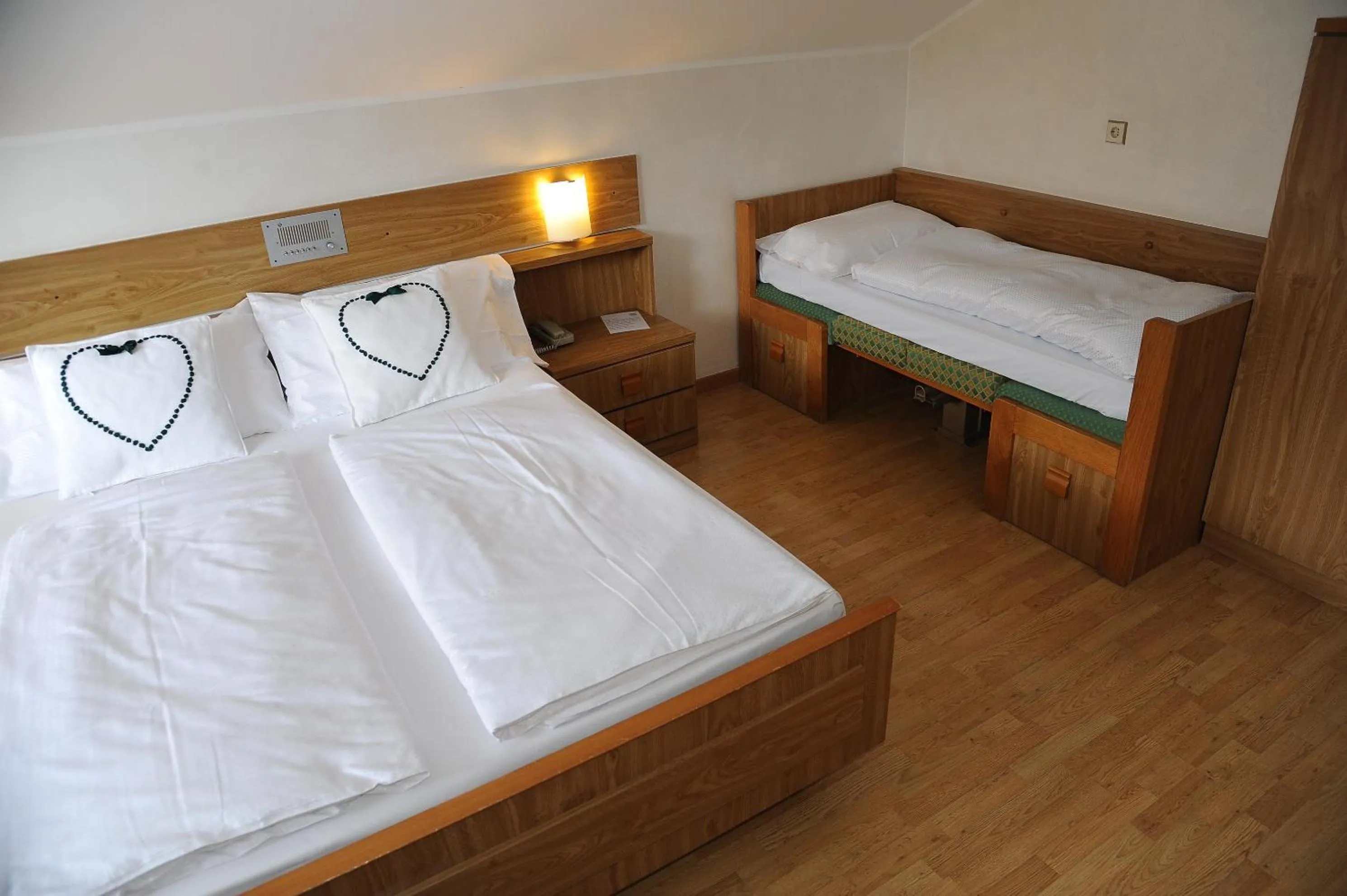 Bed in Hotel Sole Family Hotel