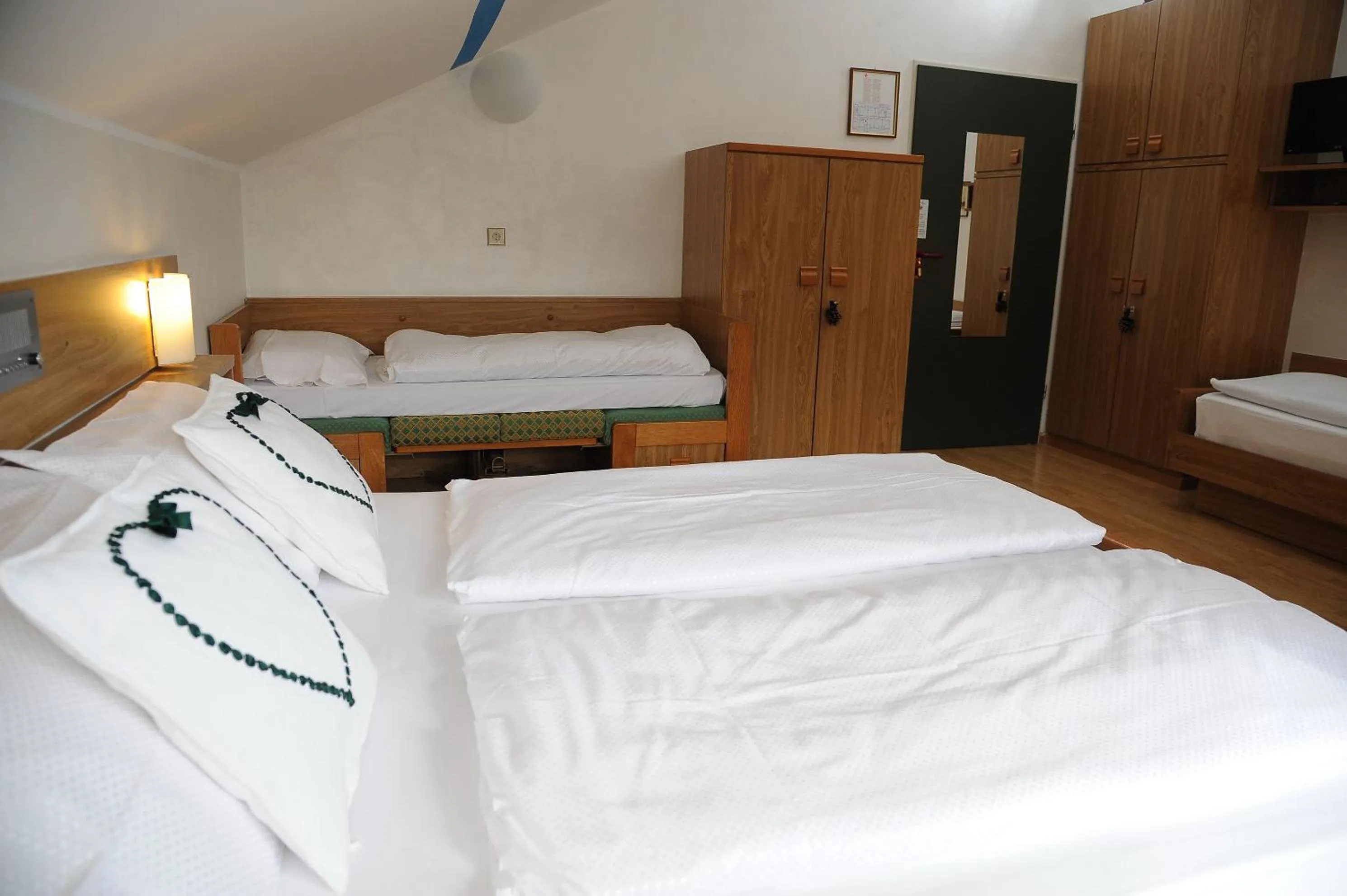 Bed in Hotel Sole Family Hotel