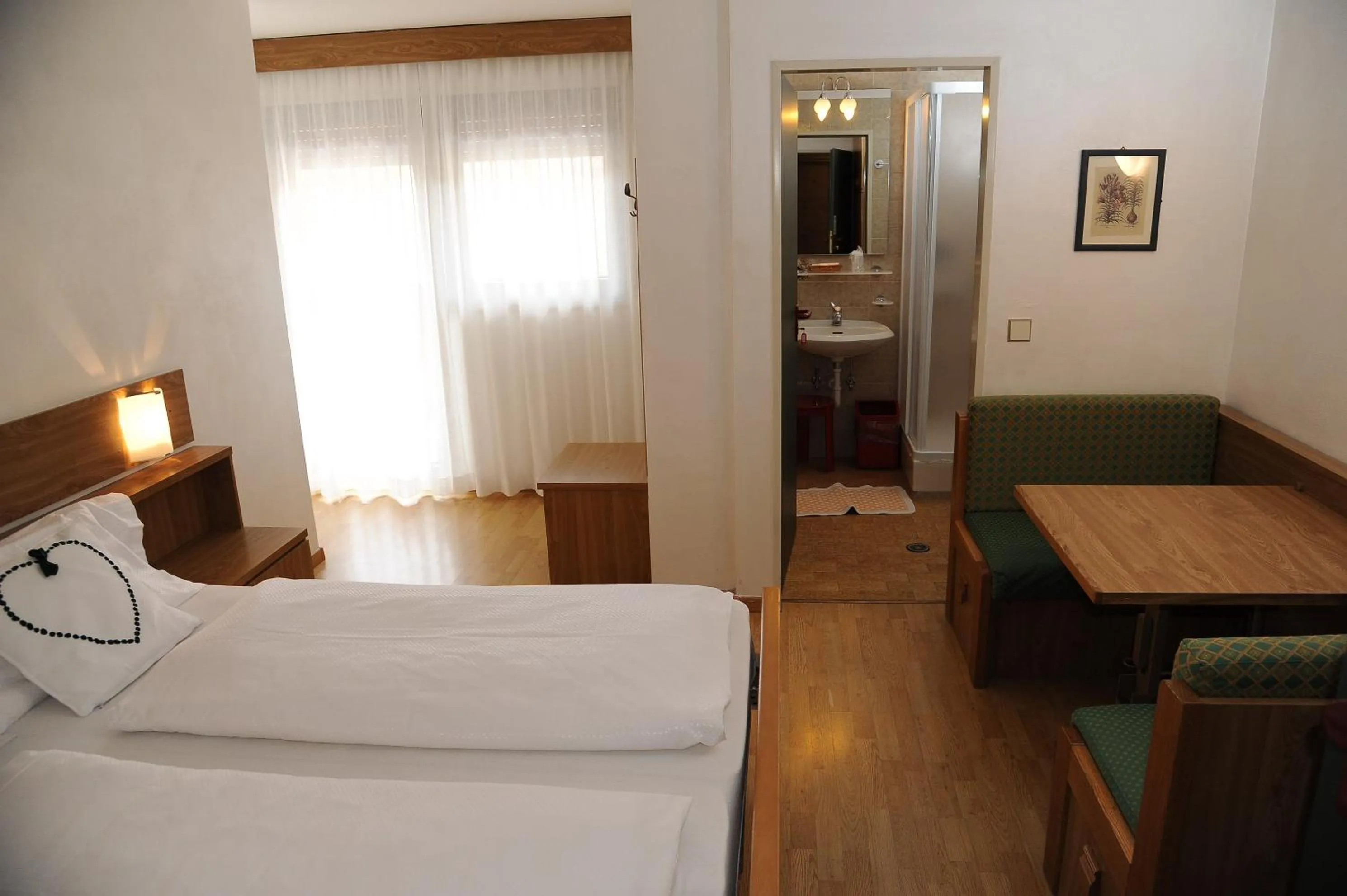 Bed in Hotel Sole Family Hotel