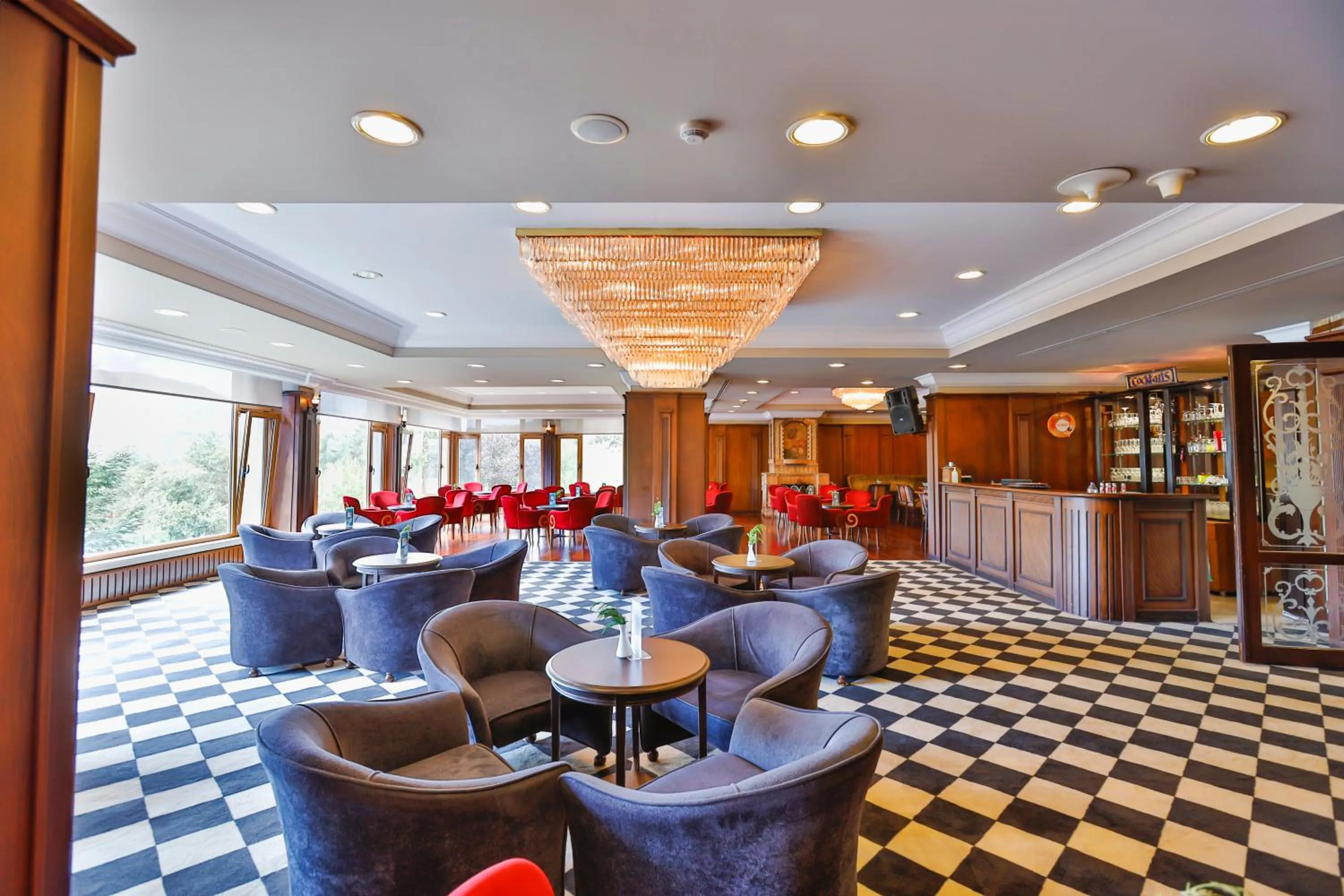 Lounge or bar in Buyuk Abant Hotel