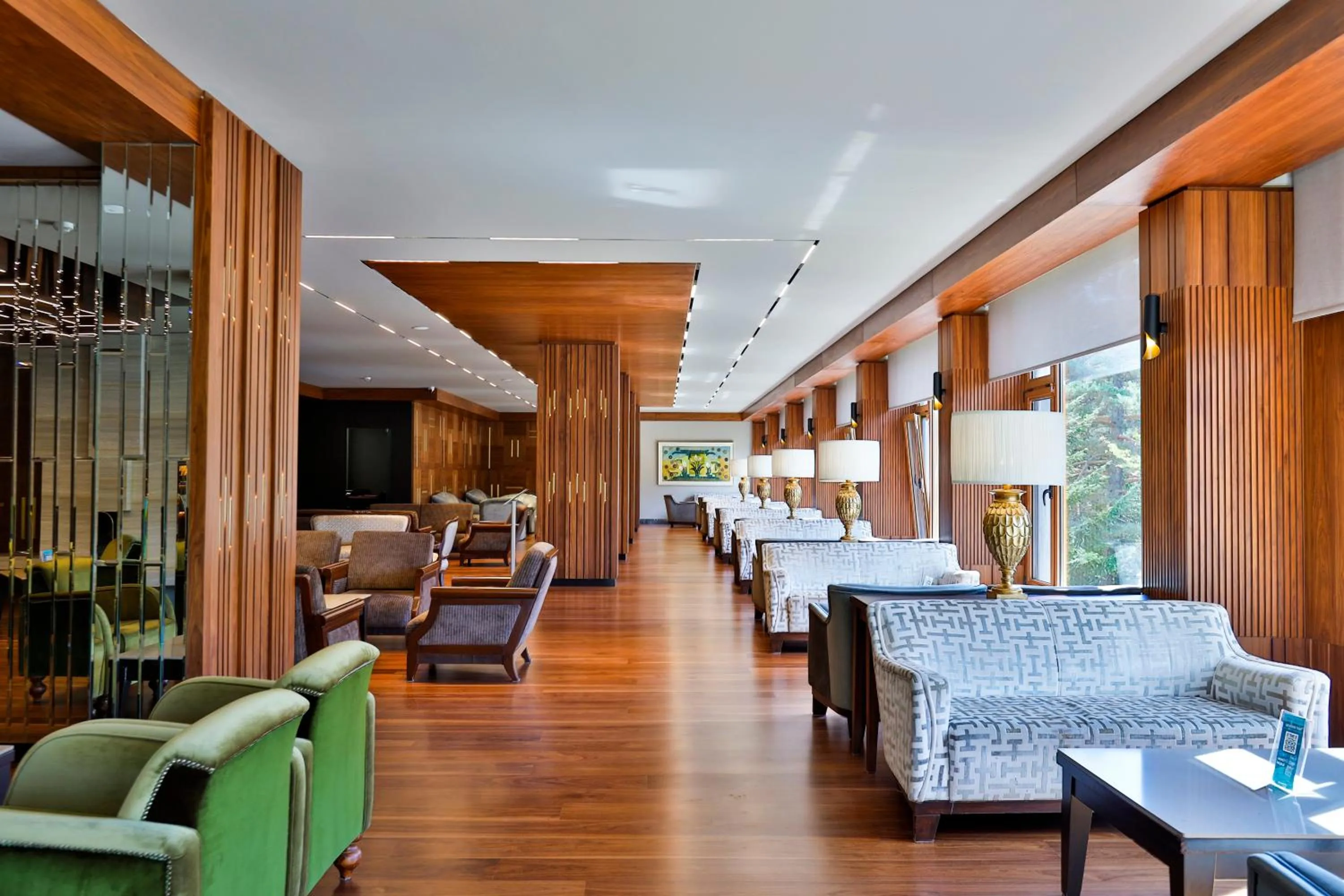 Lobby or reception in Buyuk Abant Hotel