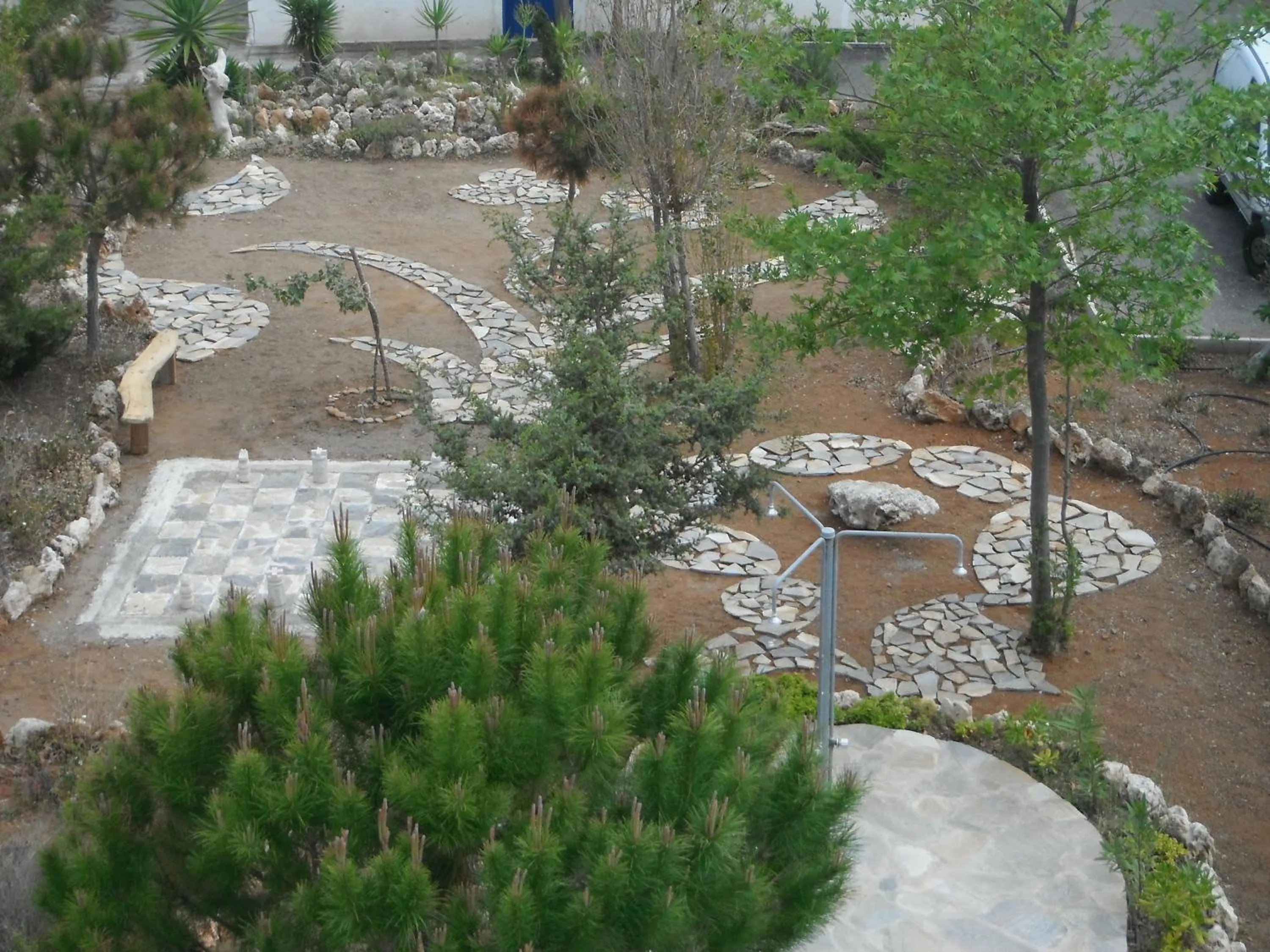 Garden in Mandorla Apartments