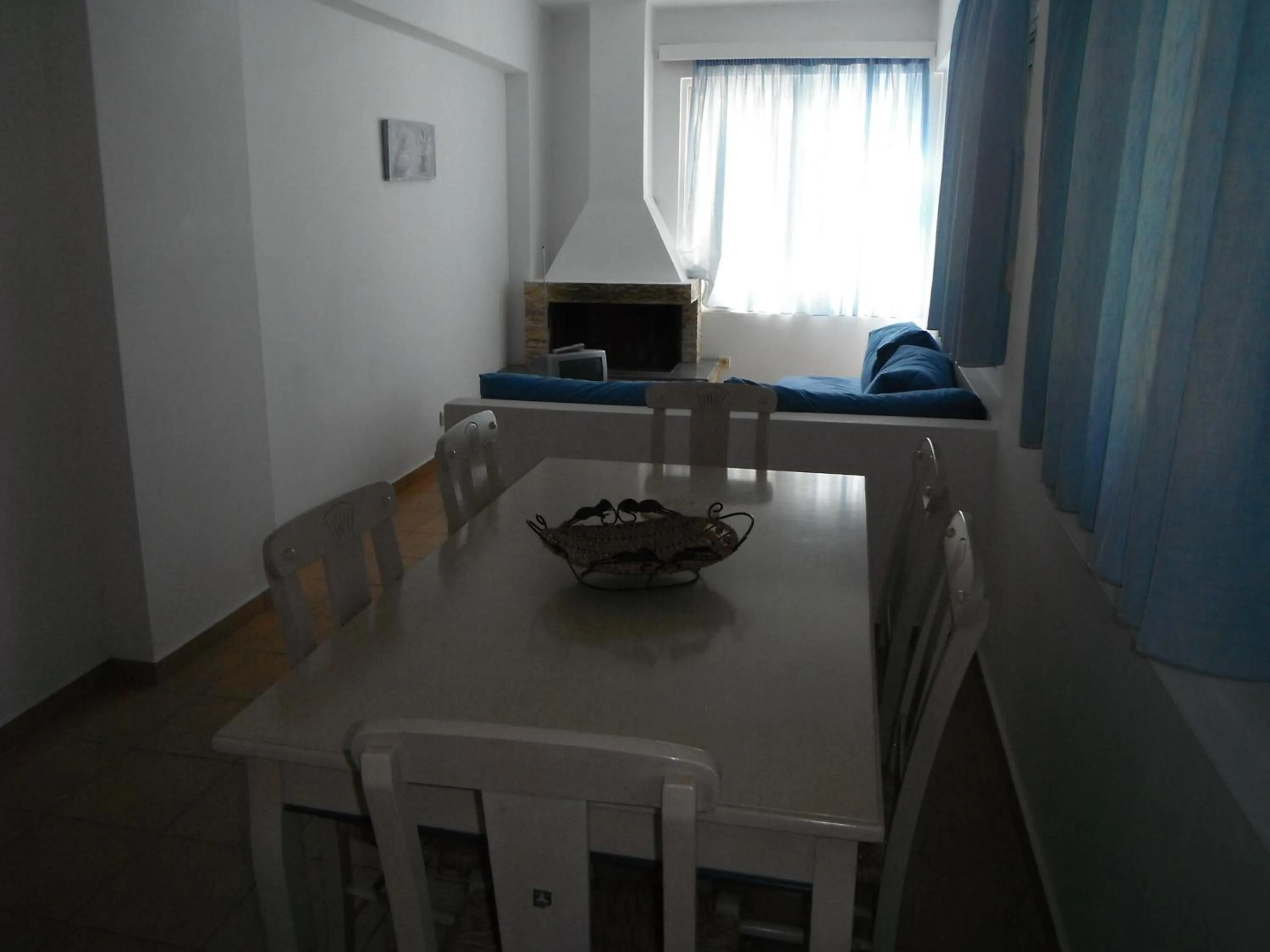 Living room in Mandorla Apartments