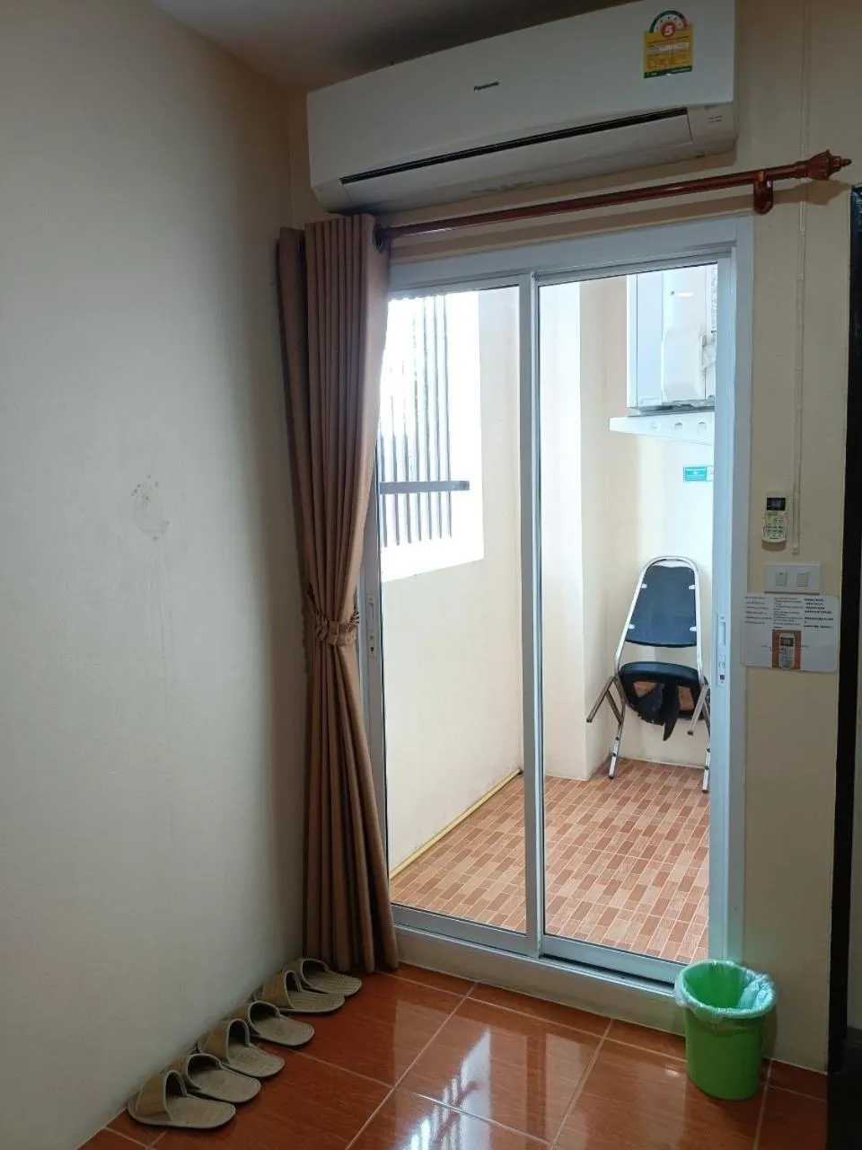 Balcony/Terrace in โรงแรมแอมไอม่อน - Am Amoonds Hotel