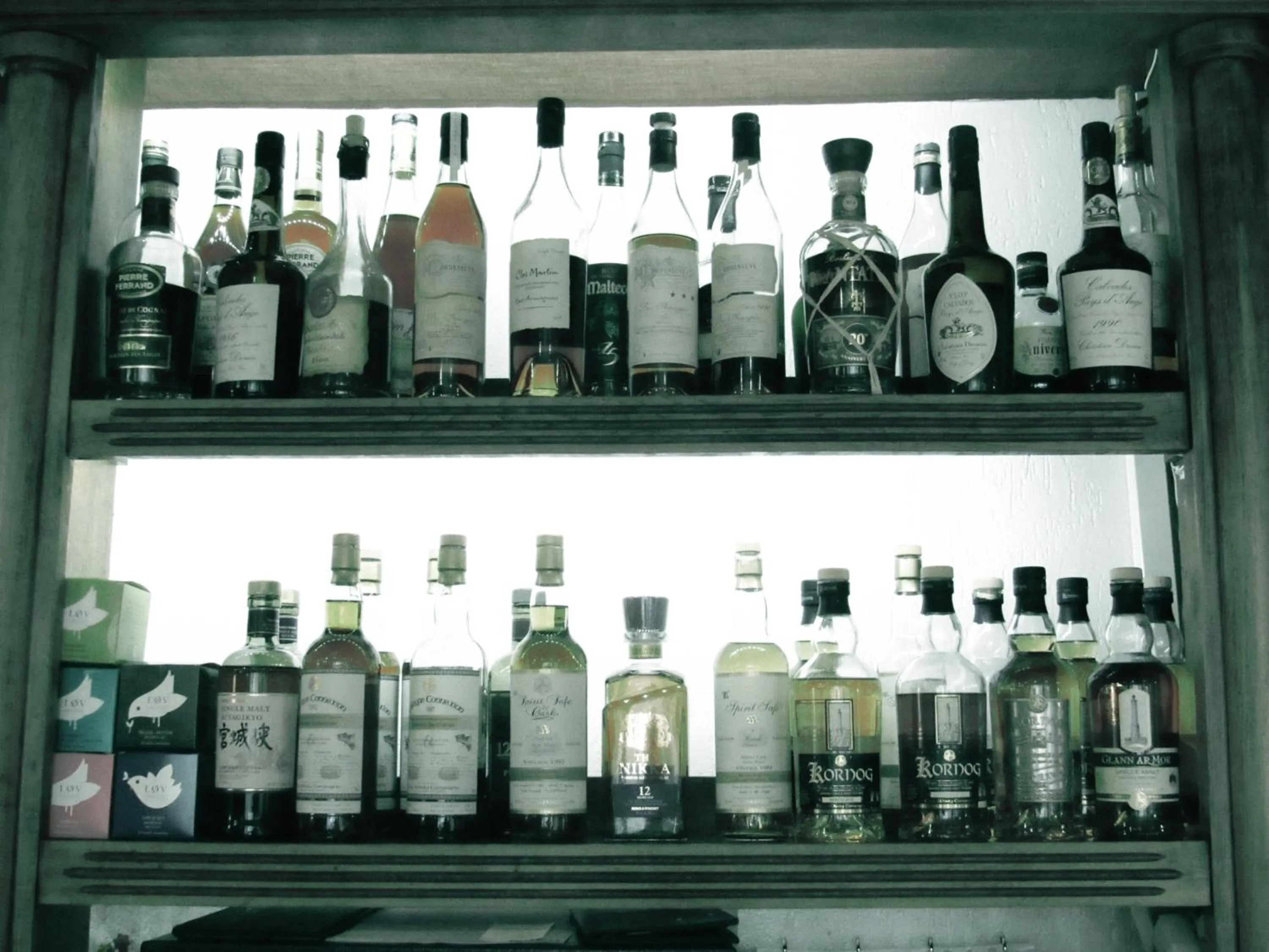 Alcoholic drinks in Hotel Restaurant de la Marne