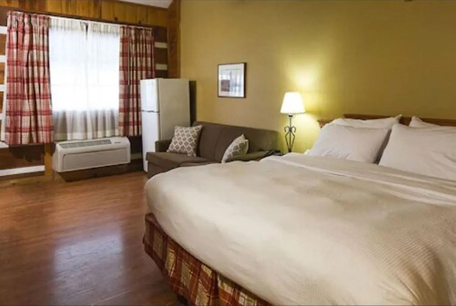 View (from property/room), Bed in Timbers Lodge