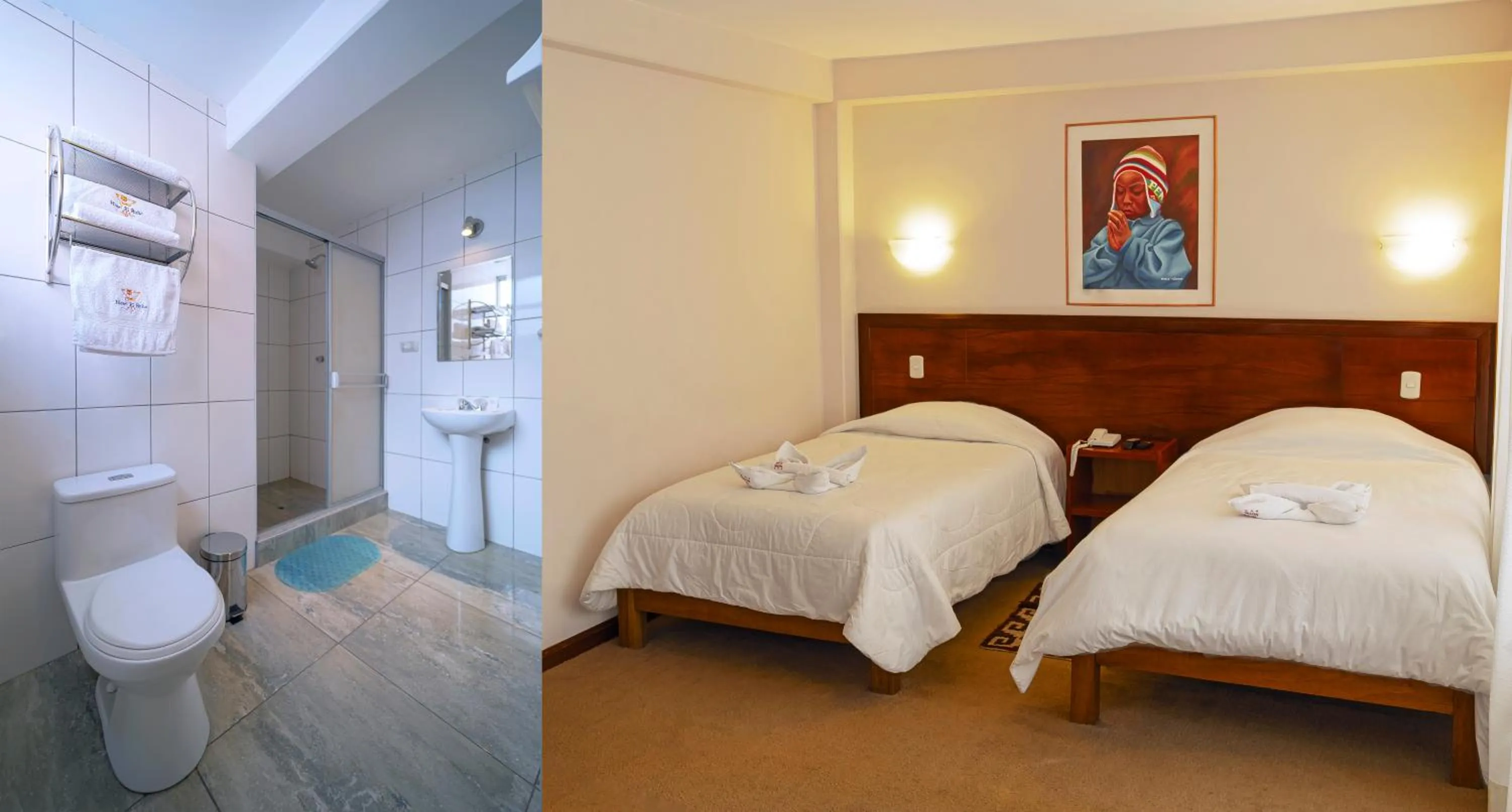 Bed in Kaaro Hotel El Buho