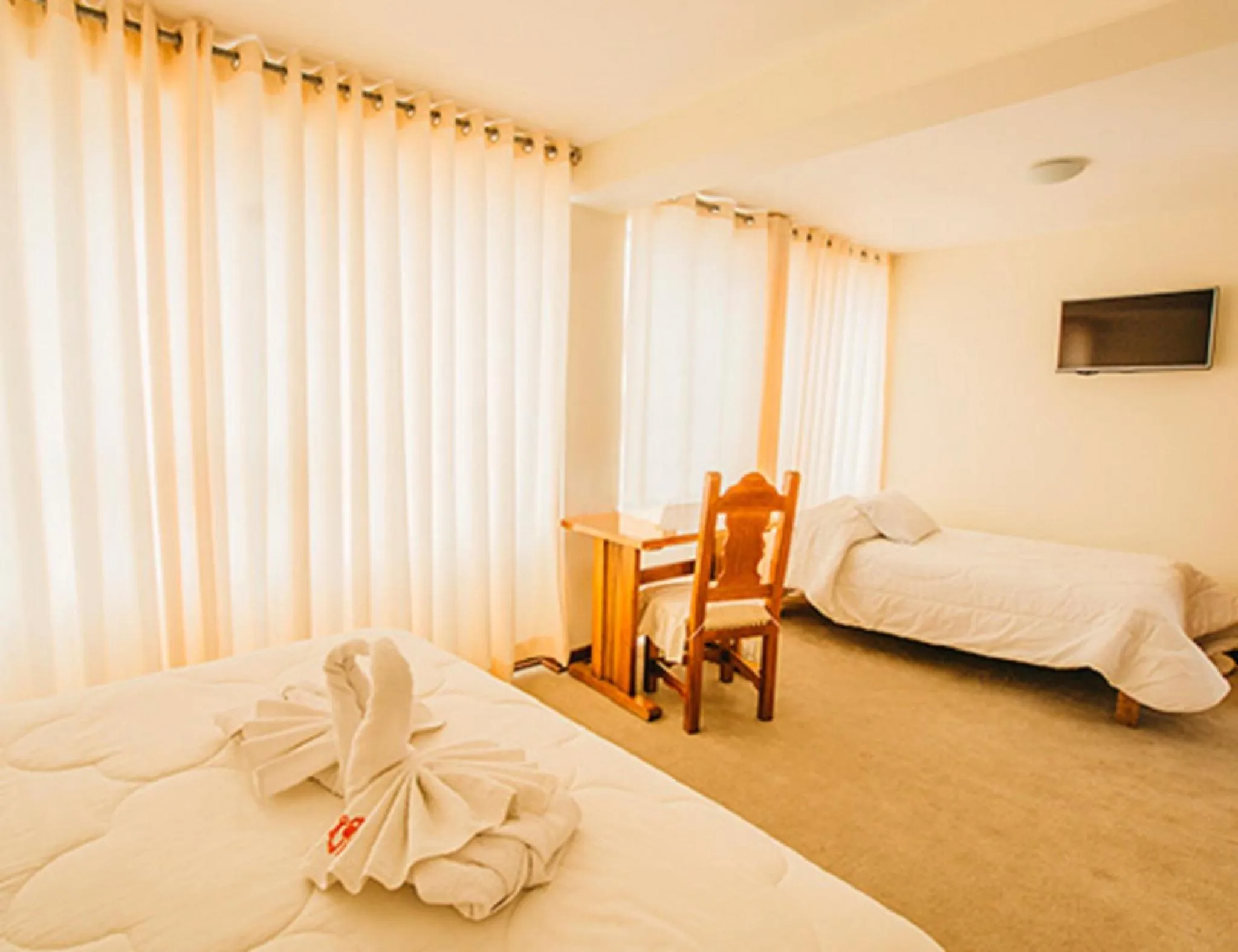 Bed in Kaaro Hotel El Buho