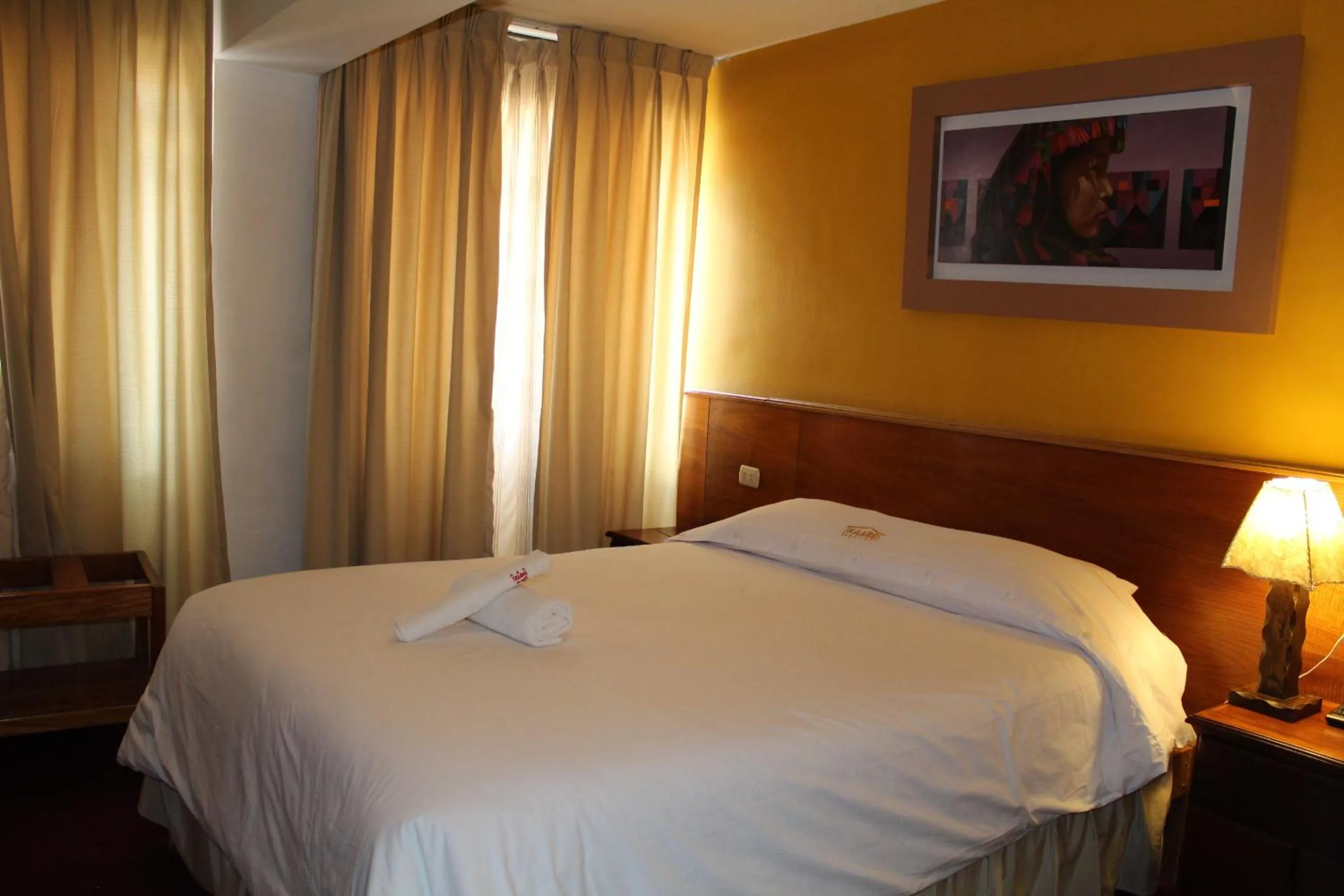 Bed in Kaaro Hotel El Buho