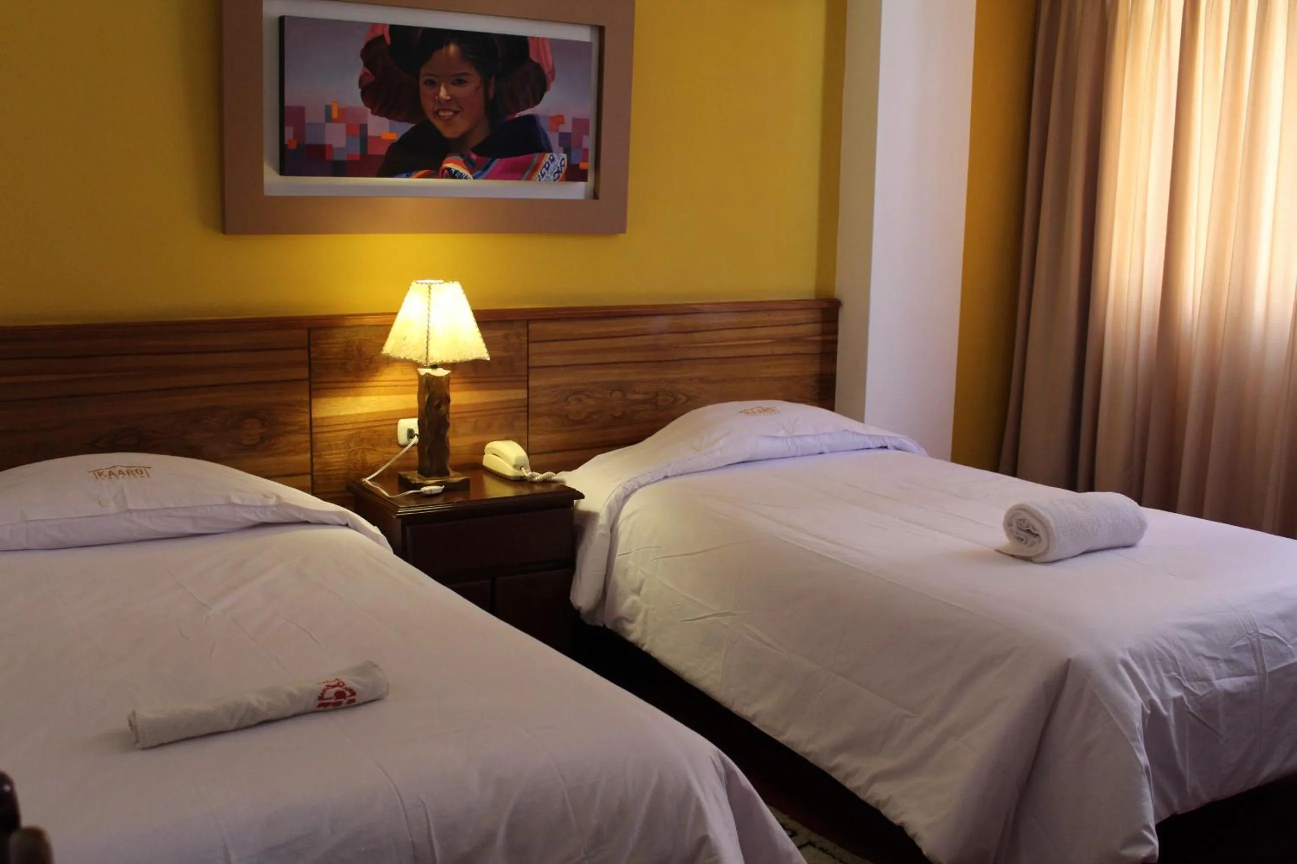 Bed in Kaaro Hotel El Buho