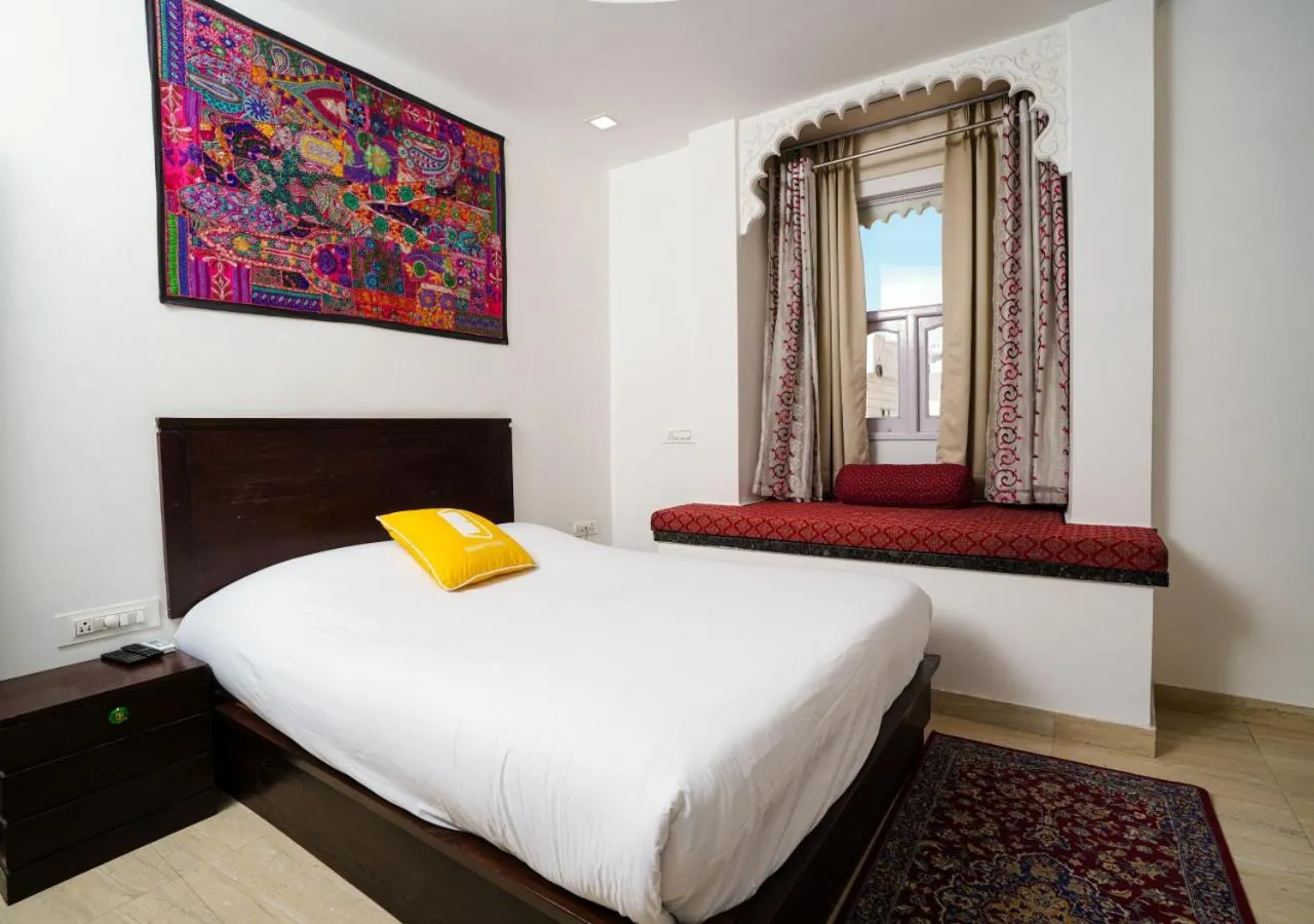 View (from property/room), Bed in Bloom Boutique l Lake Pichola