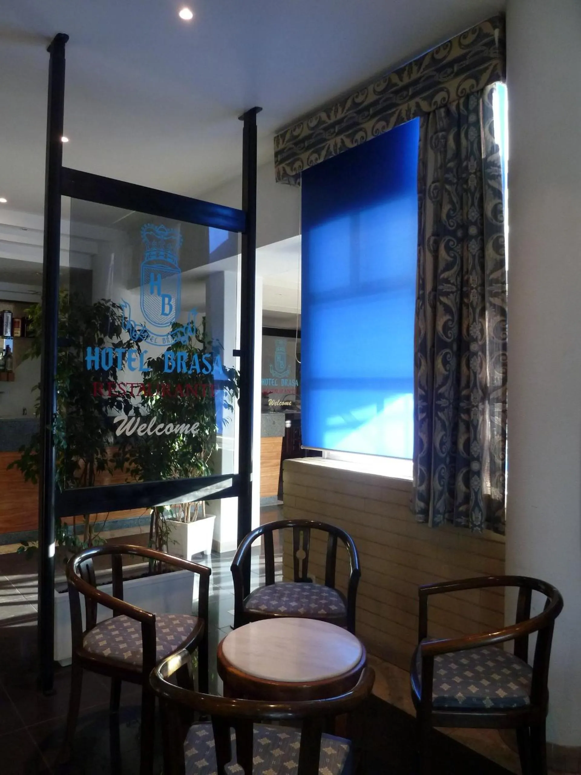 Lobby or reception in Hotel Brasa