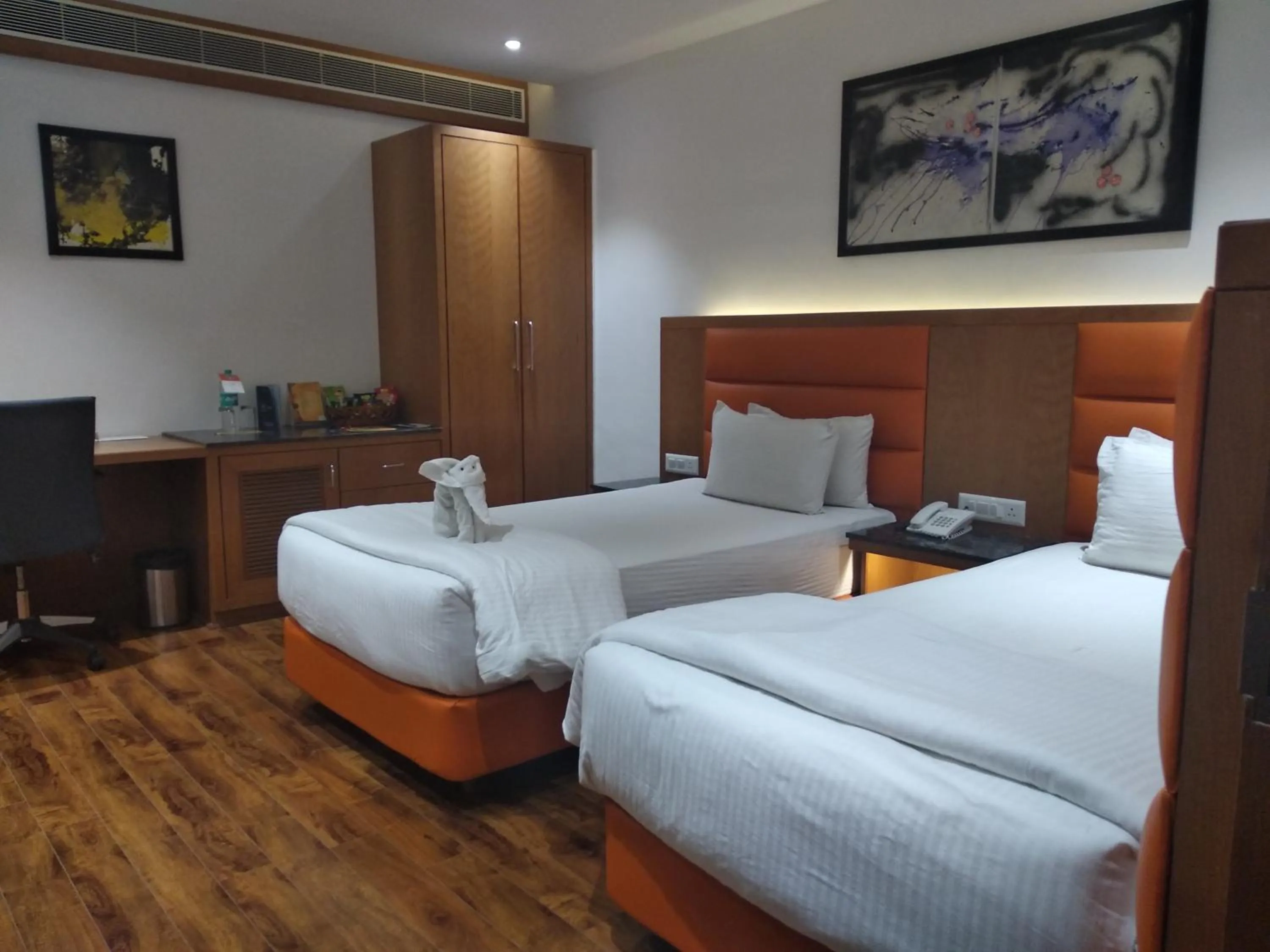 Bed in Kyriad Hotel Gulbarga by OTHPL