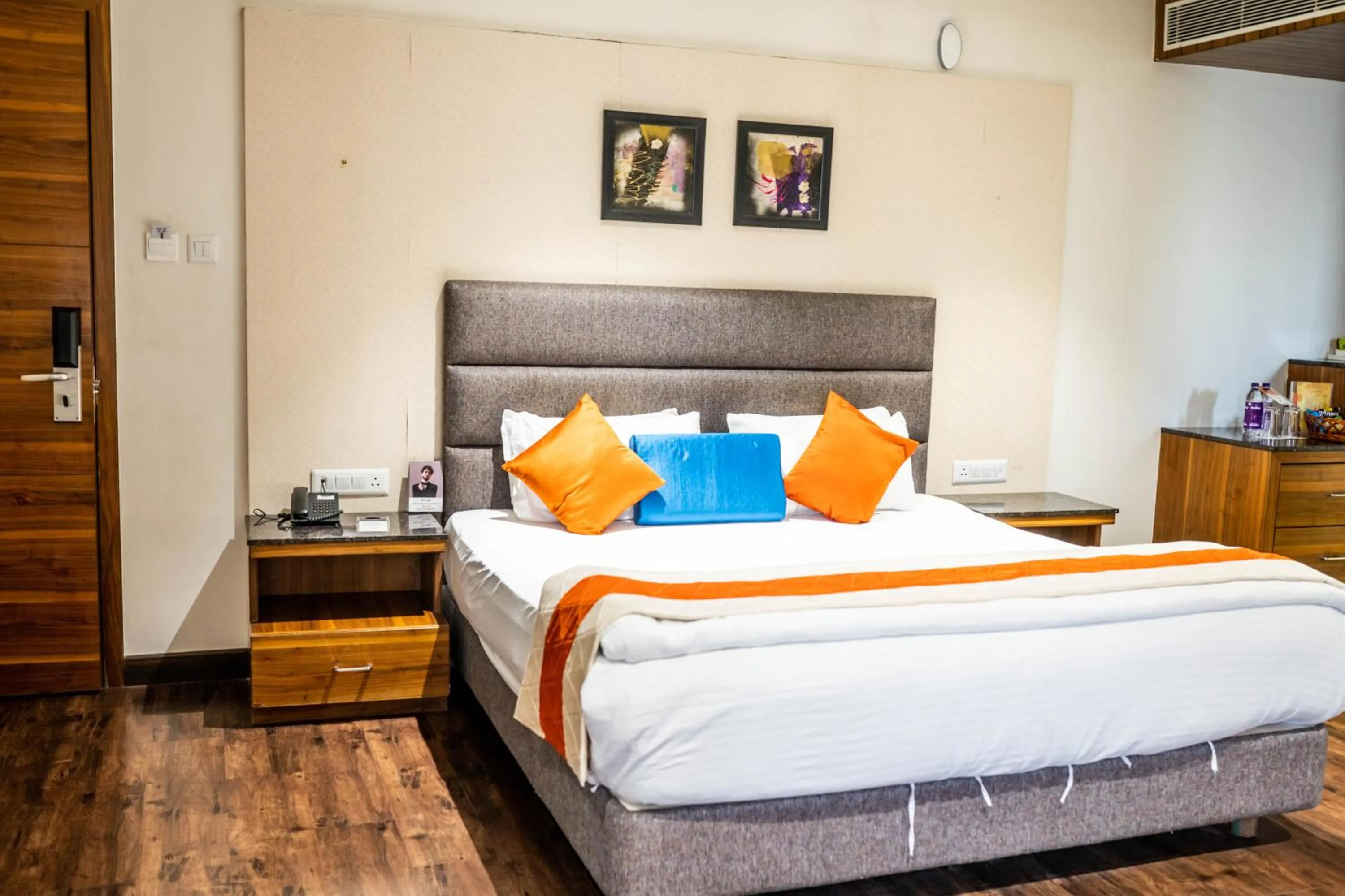 Bed in Kyriad Hotel Gulbarga by OTHPL