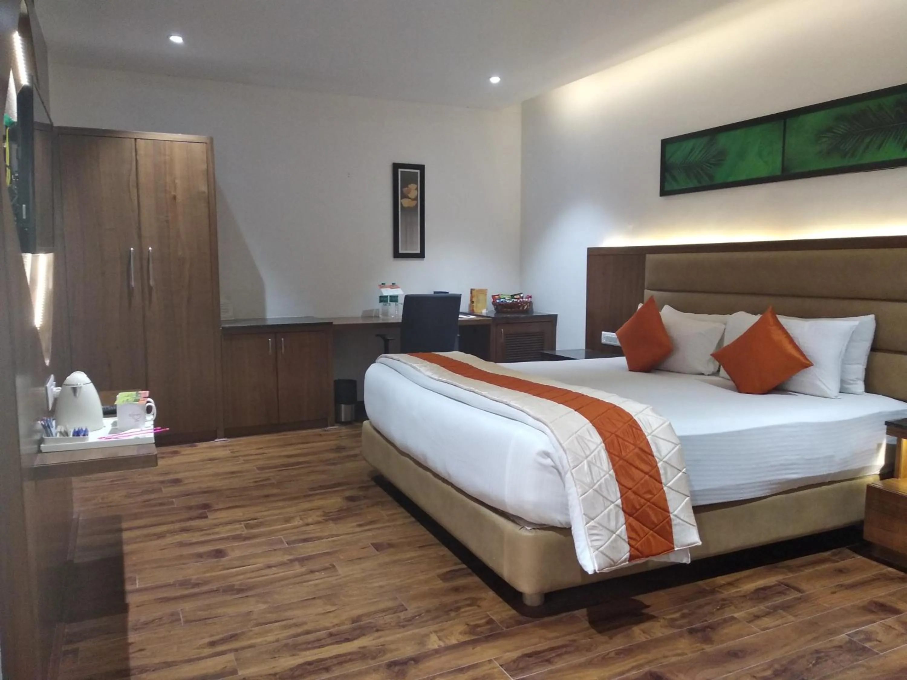Bed in Kyriad Hotel Gulbarga by OTHPL
