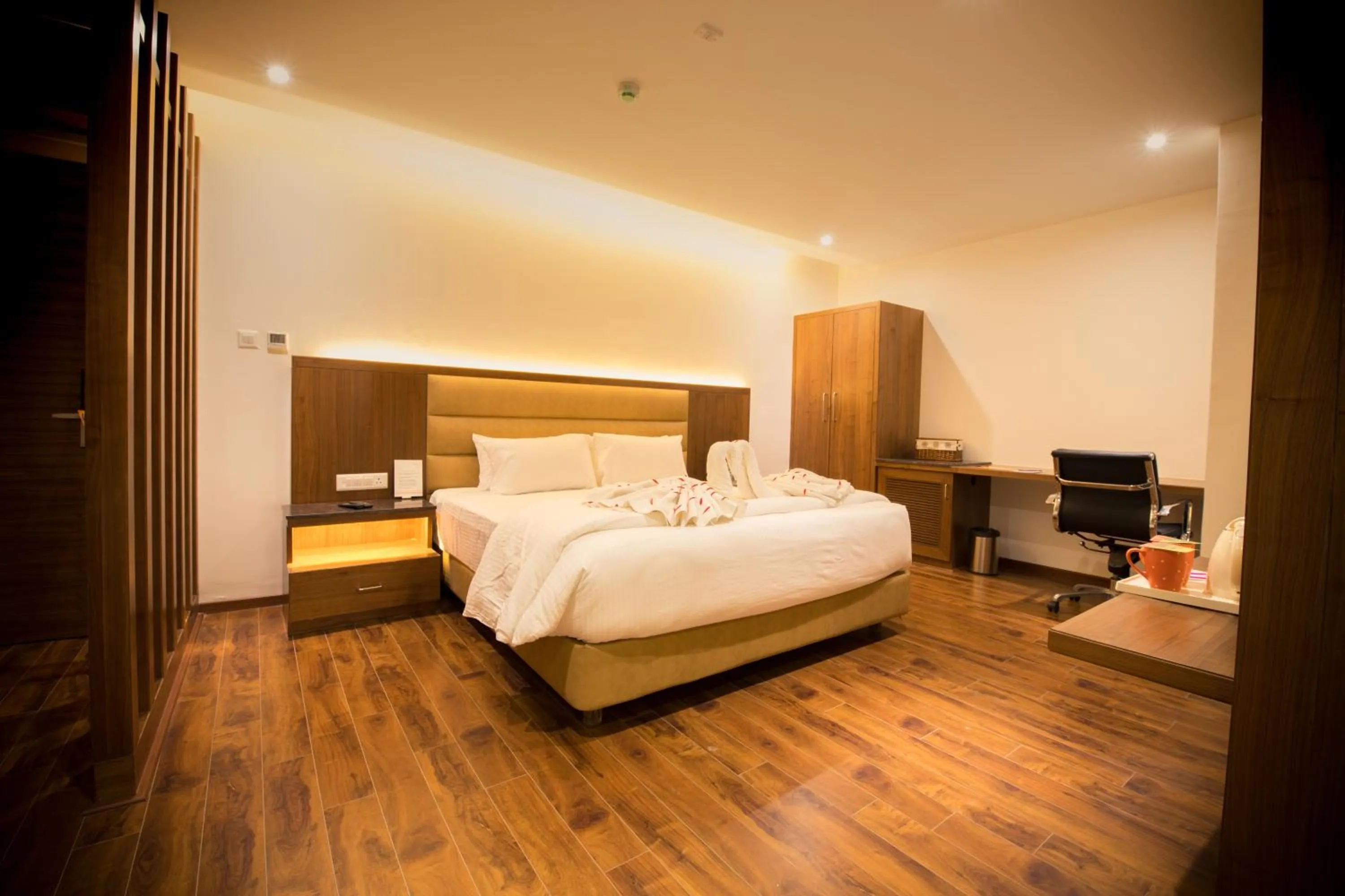 Bed in Kyriad Hotel Gulbarga by OTHPL