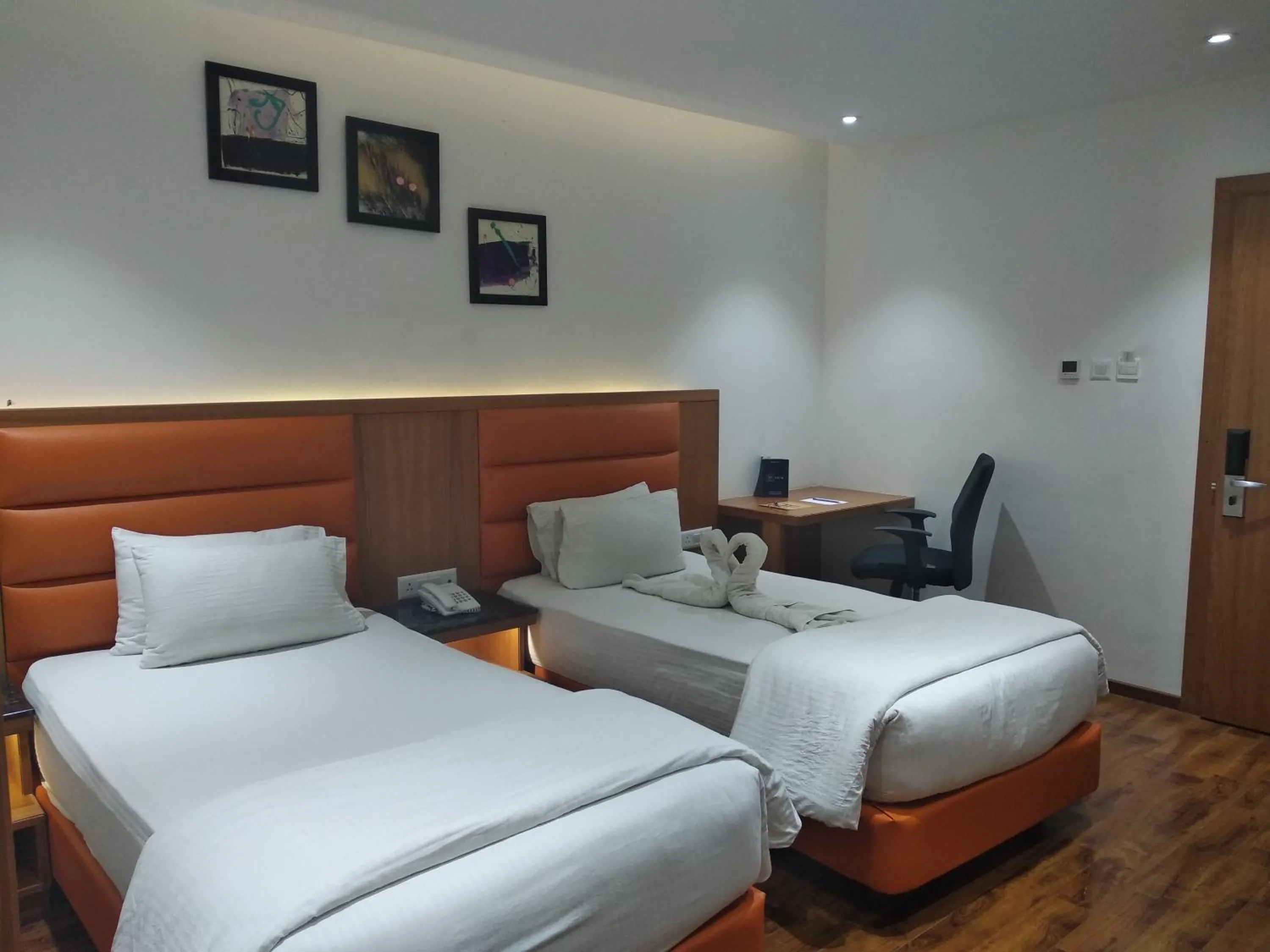 Bed in Kyriad Hotel Gulbarga by OTHPL