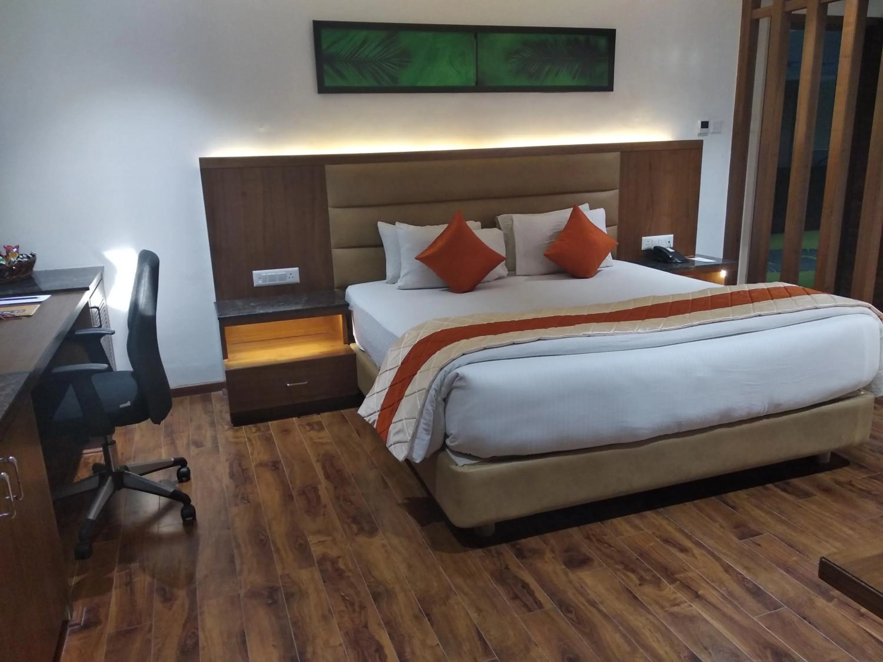 Bed in Kyriad Hotel Gulbarga by OTHPL