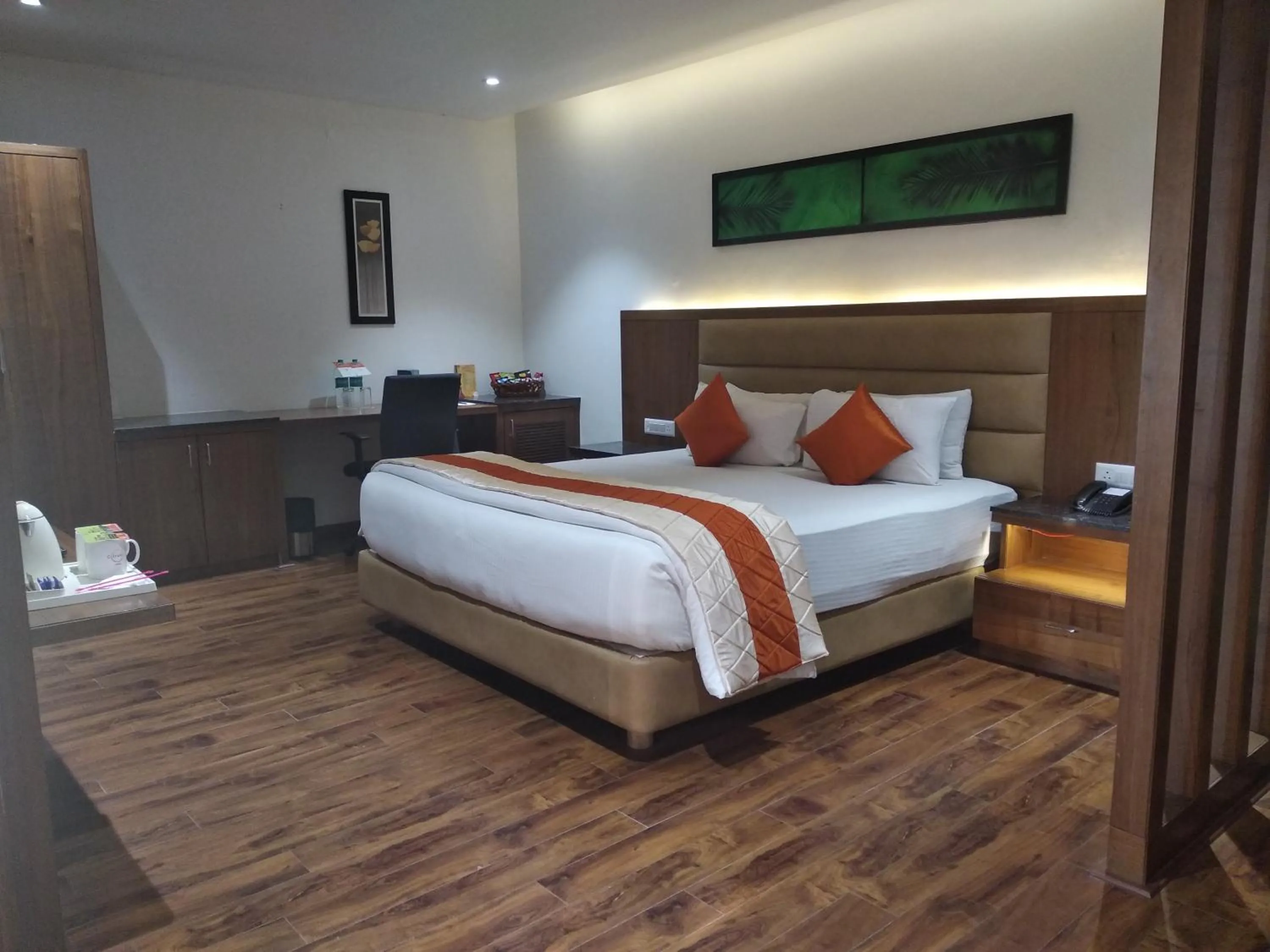 Bed in Kyriad Hotel Gulbarga by OTHPL