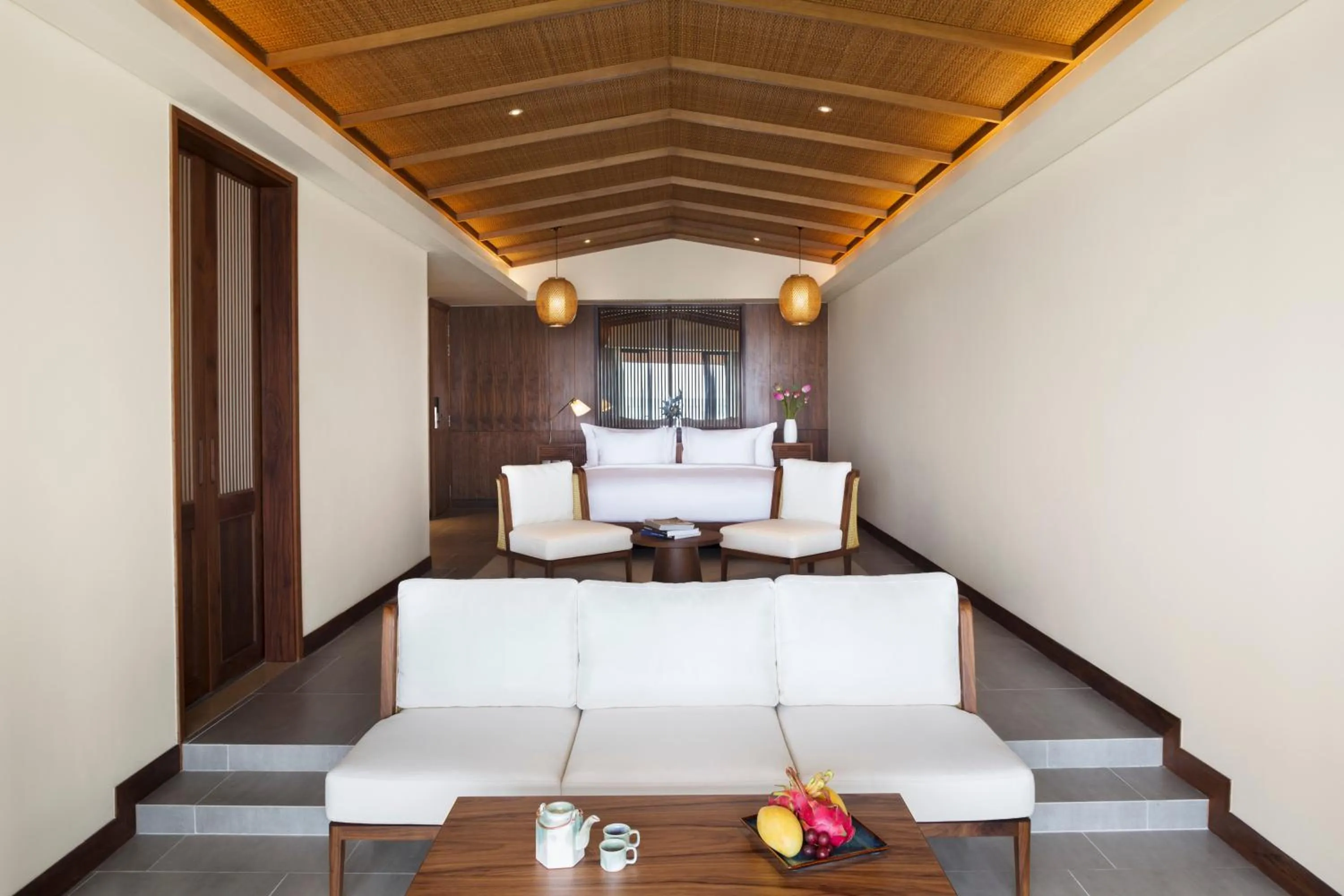 Living room in Dusit Princess Moonrise Beach Resort