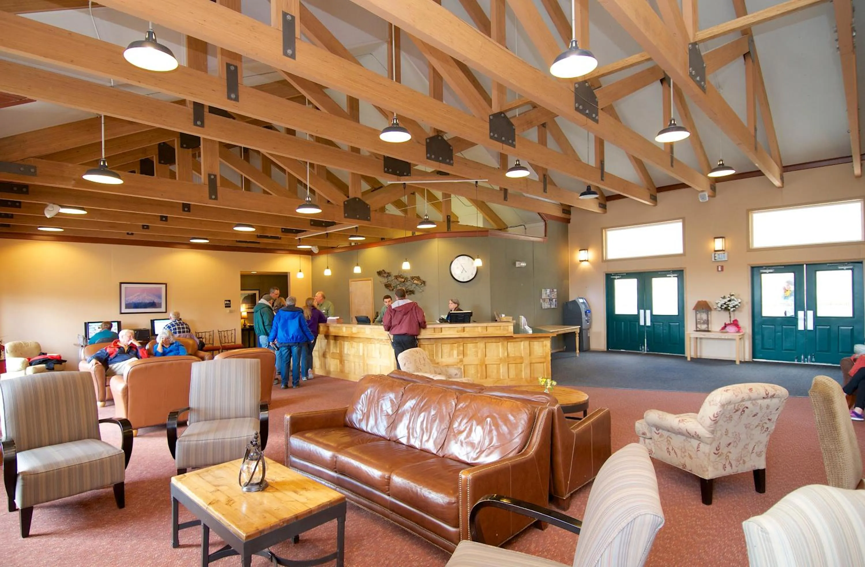 Lobby or reception in Denali Bluffs Hotel