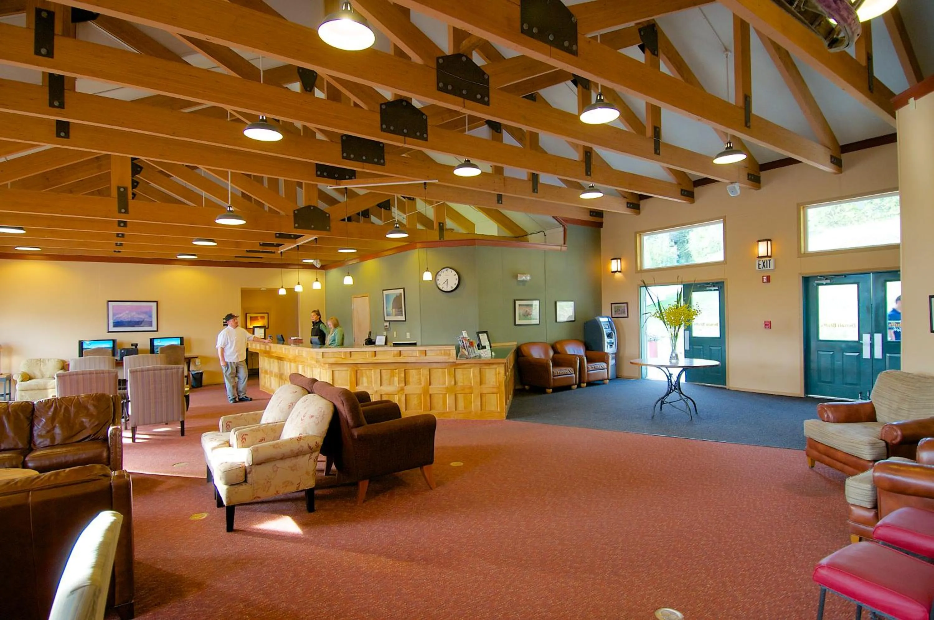 Lobby or reception in Denali Bluffs Hotel