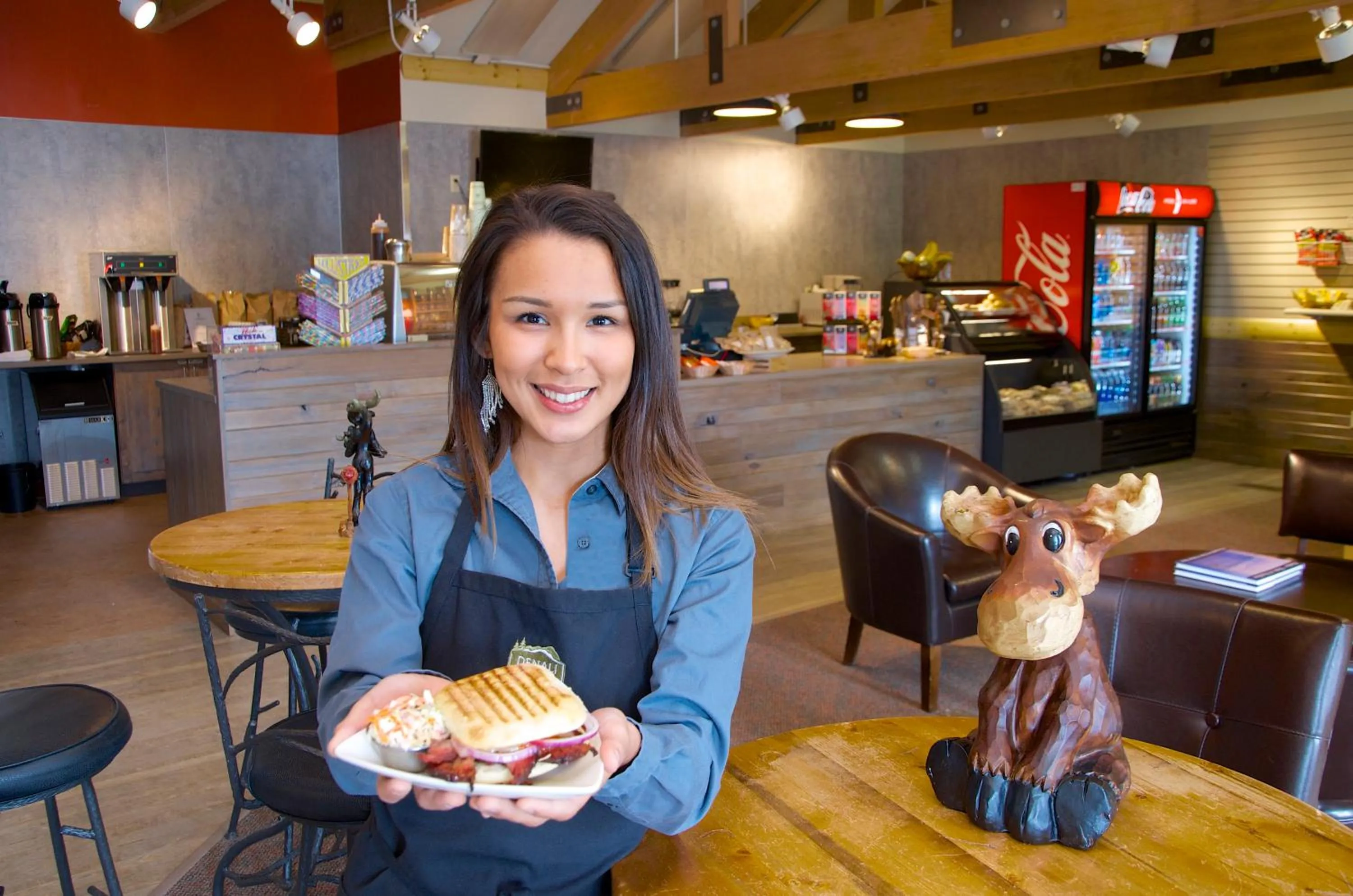 Restaurant/places to eat in Denali Bluffs Hotel