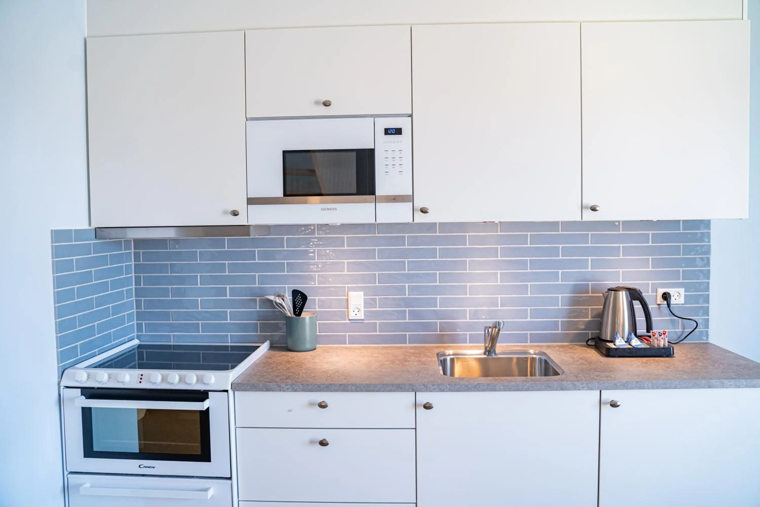kitchen in Hotel Marie