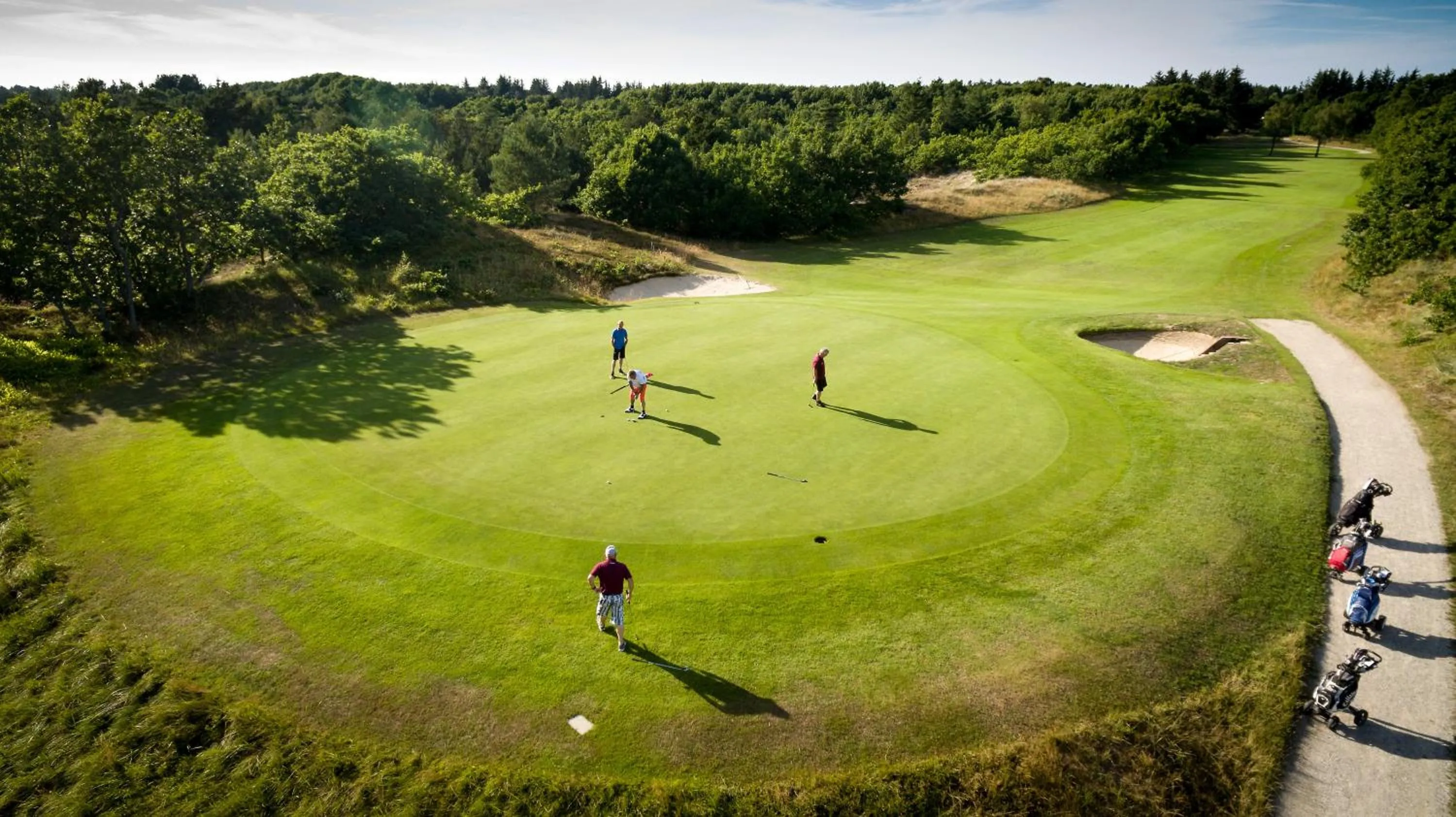 Golfcourse in Hotel Marie