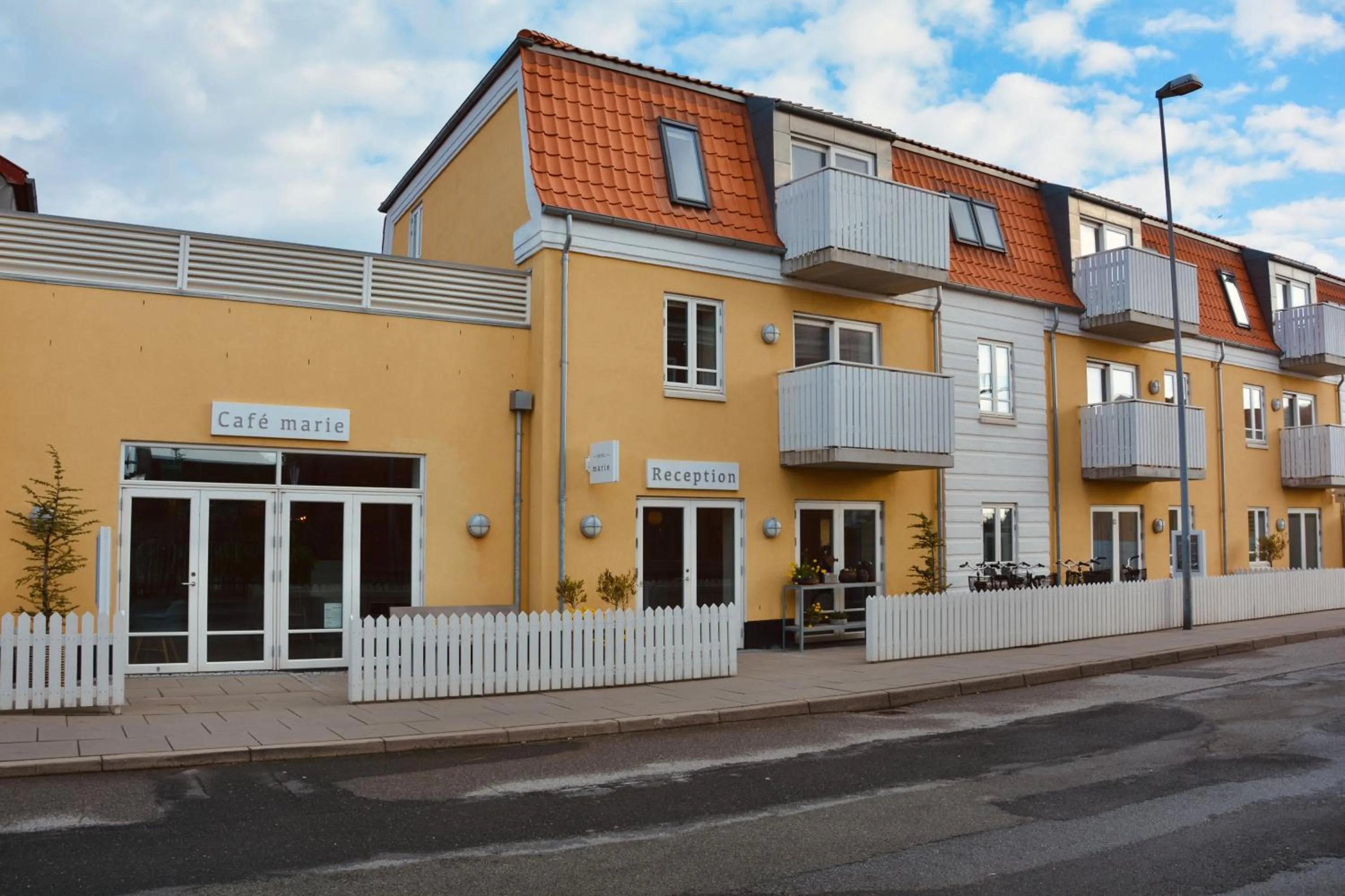 Property building in Hotel Marie