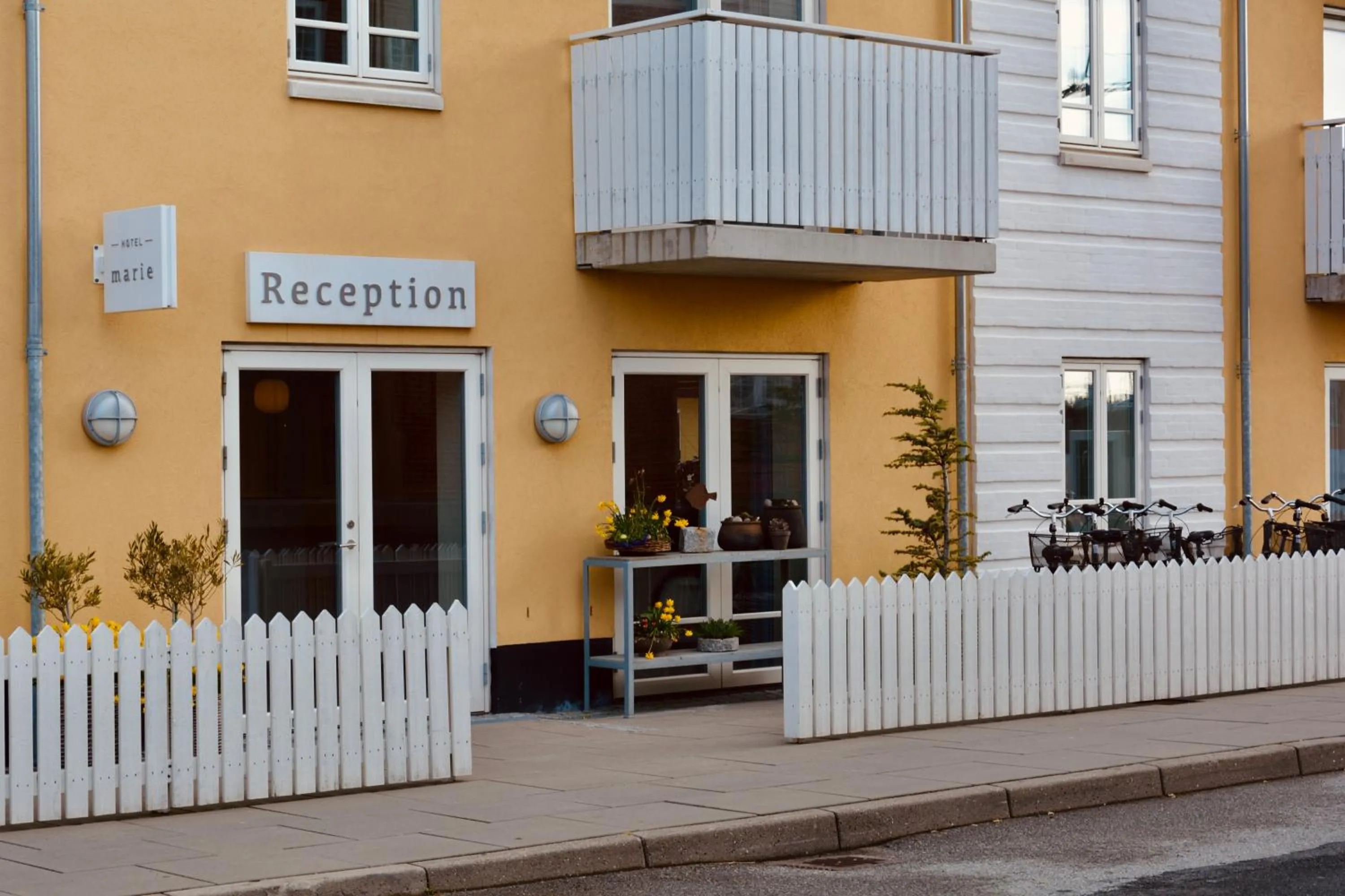 Property building in Hotel Marie