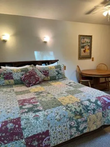 Bed in Backyard Garden Oasis