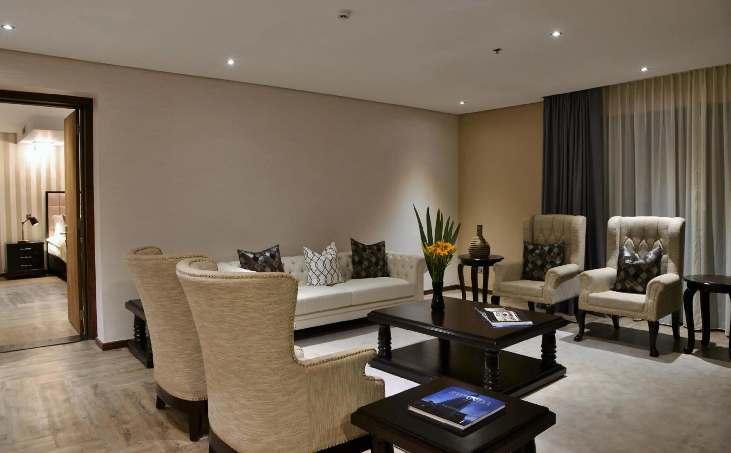 Living room in EPIC Hotel & Suites