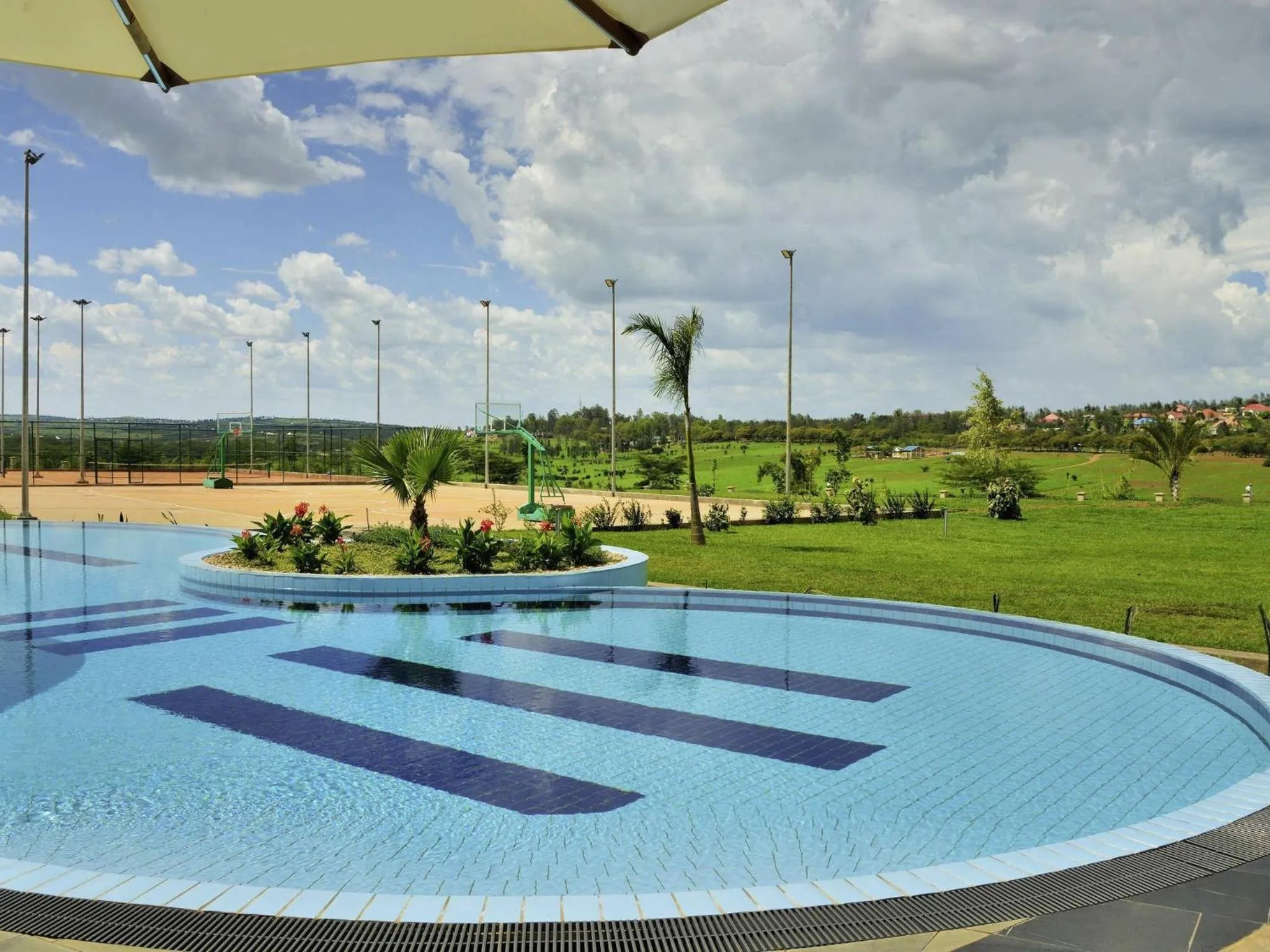 Pool view in EPIC Hotel & Suites