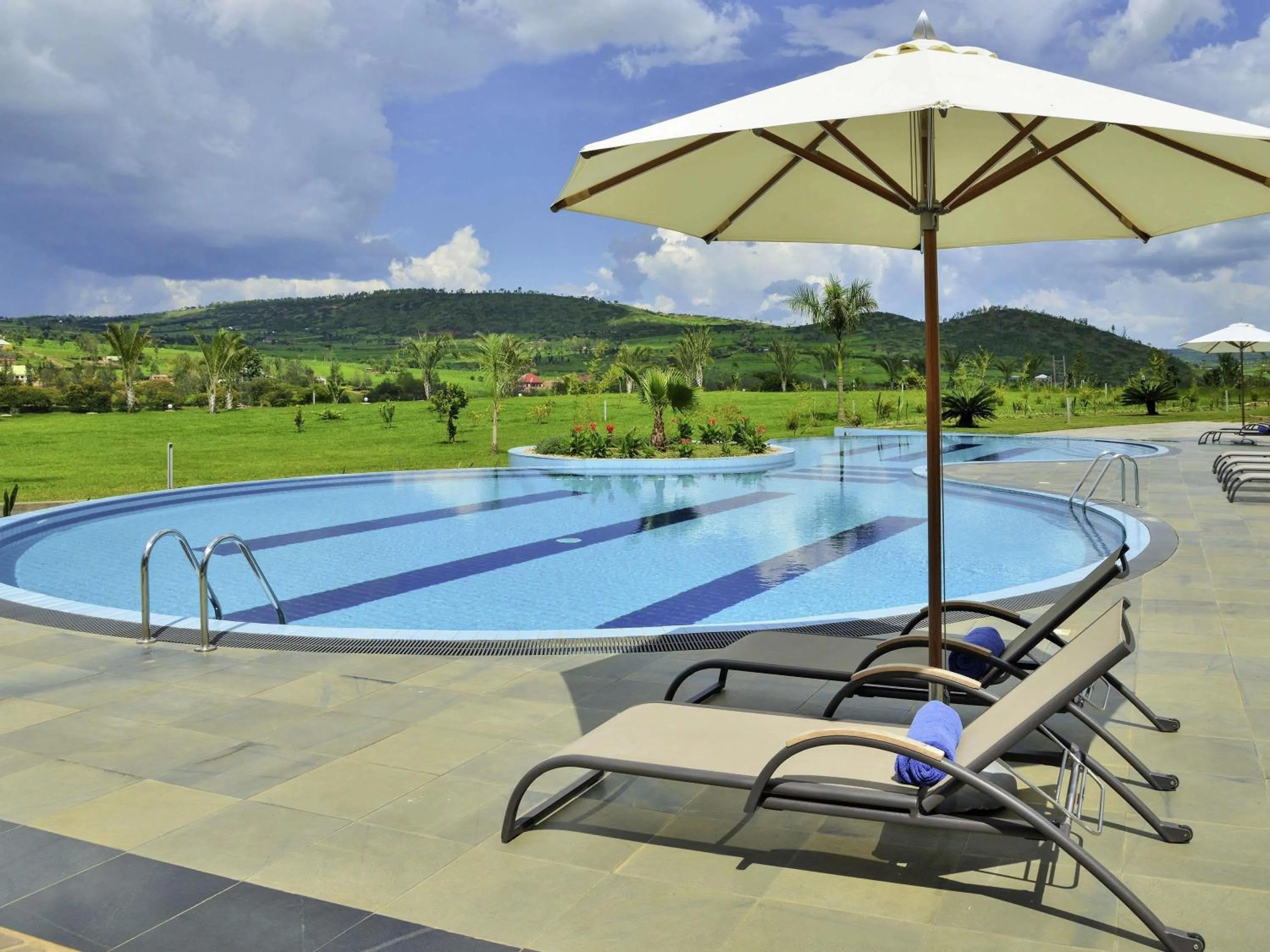 Pool view in EPIC Hotel & Suites