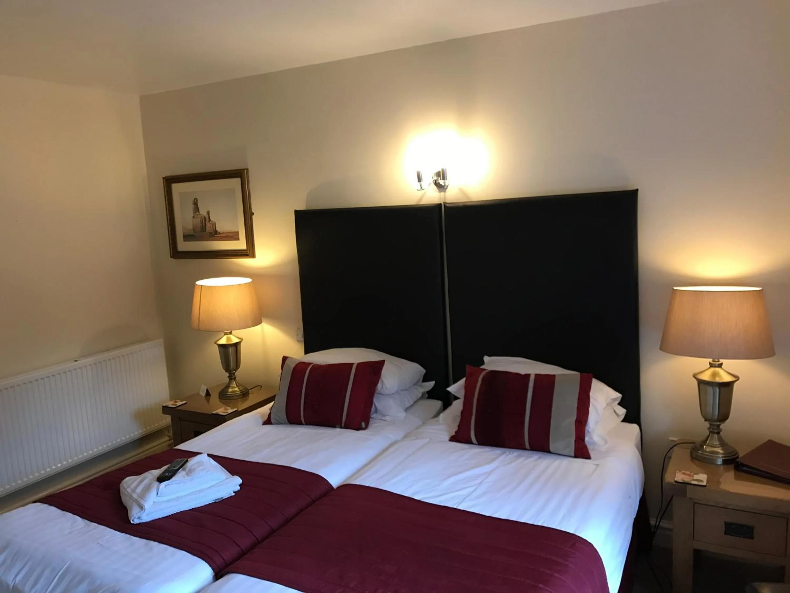 Bed in Clayhanger Guest House