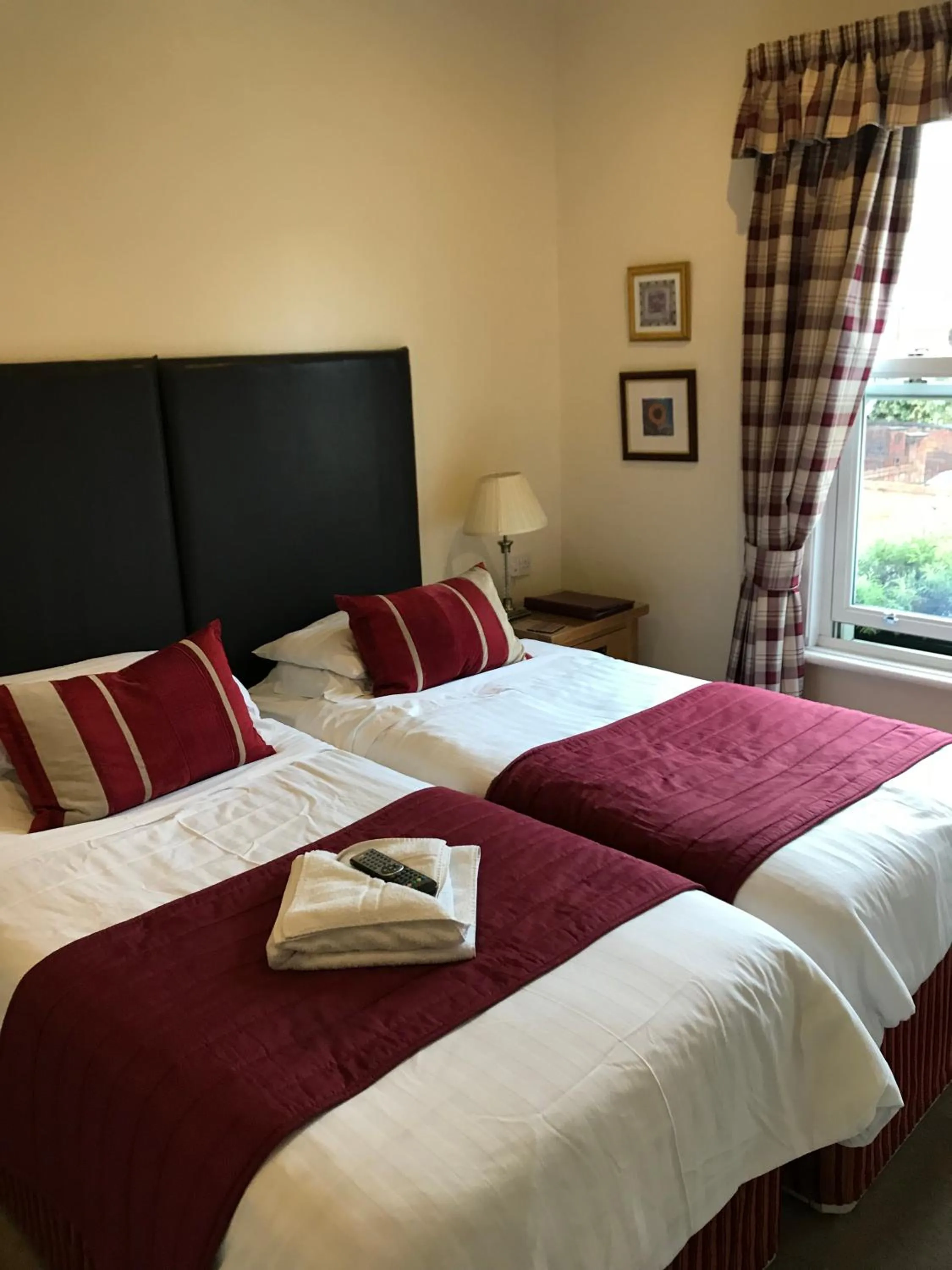 Bed in Clayhanger Guest House