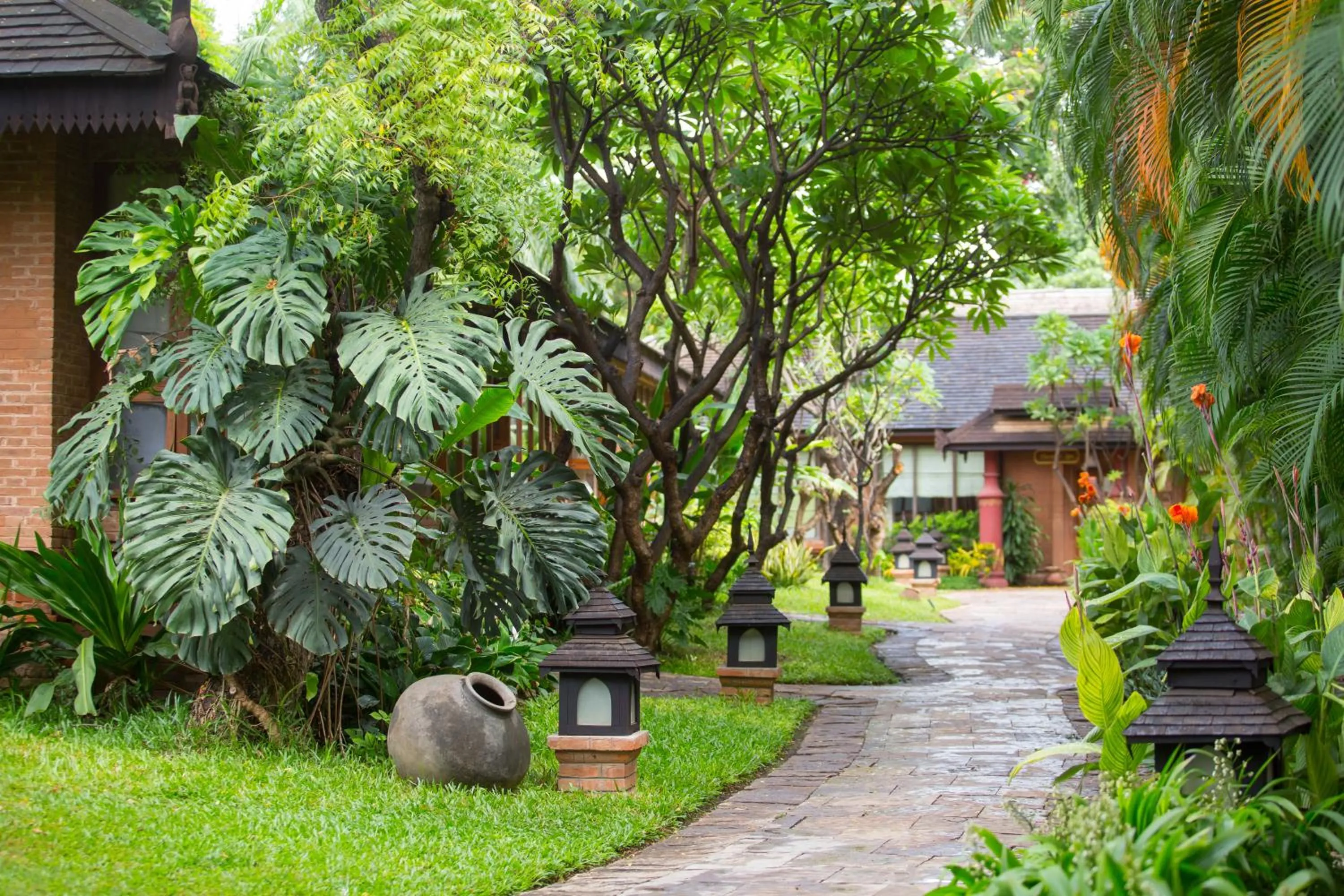 Garden in The Hotel @ Tharabar Gate