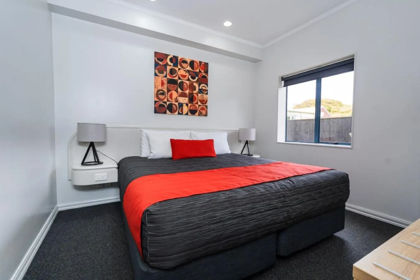 Bedroom, Bed in Aubyn Court Spa Motel