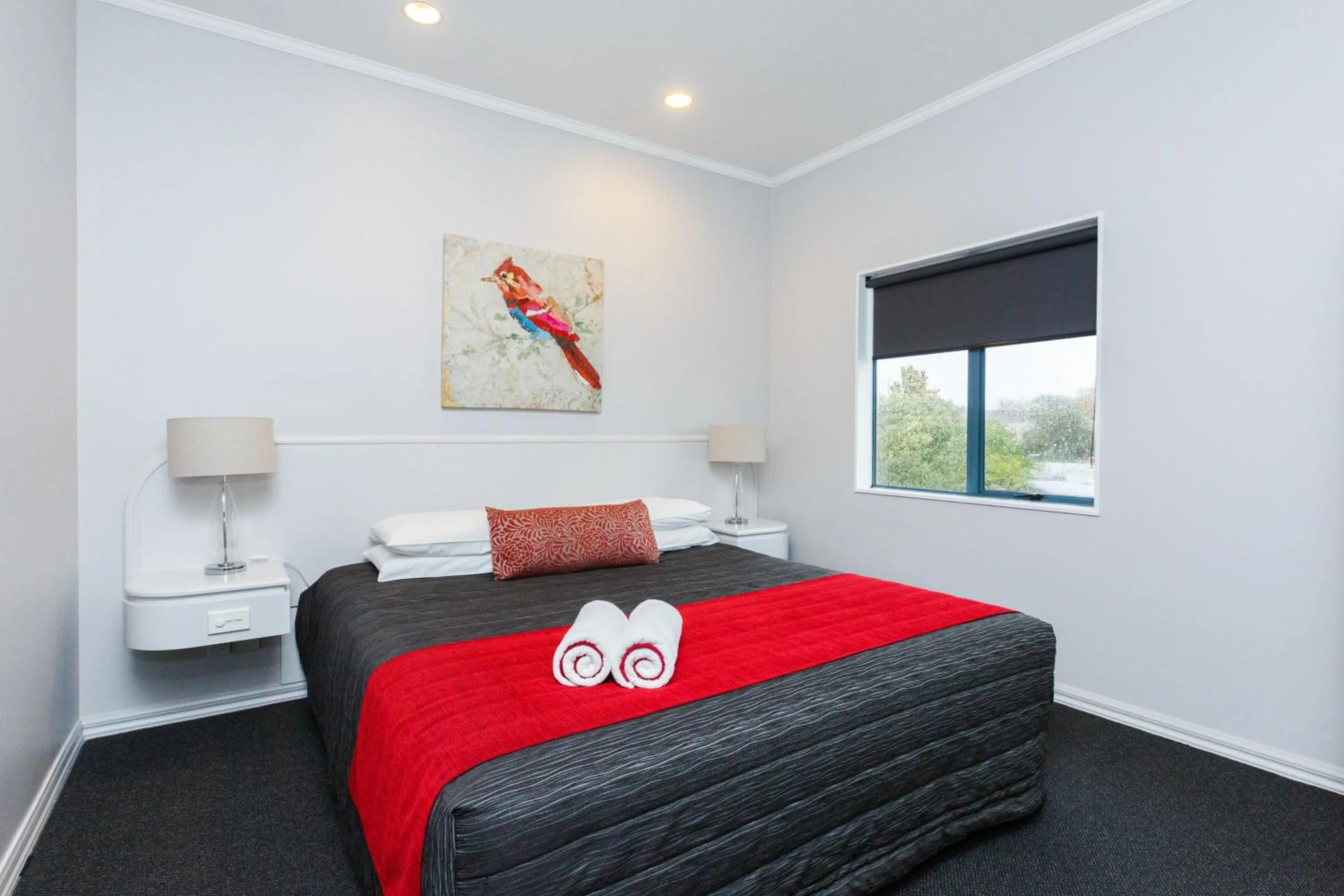 Bedroom, Bed in Aubyn Court Spa Motel