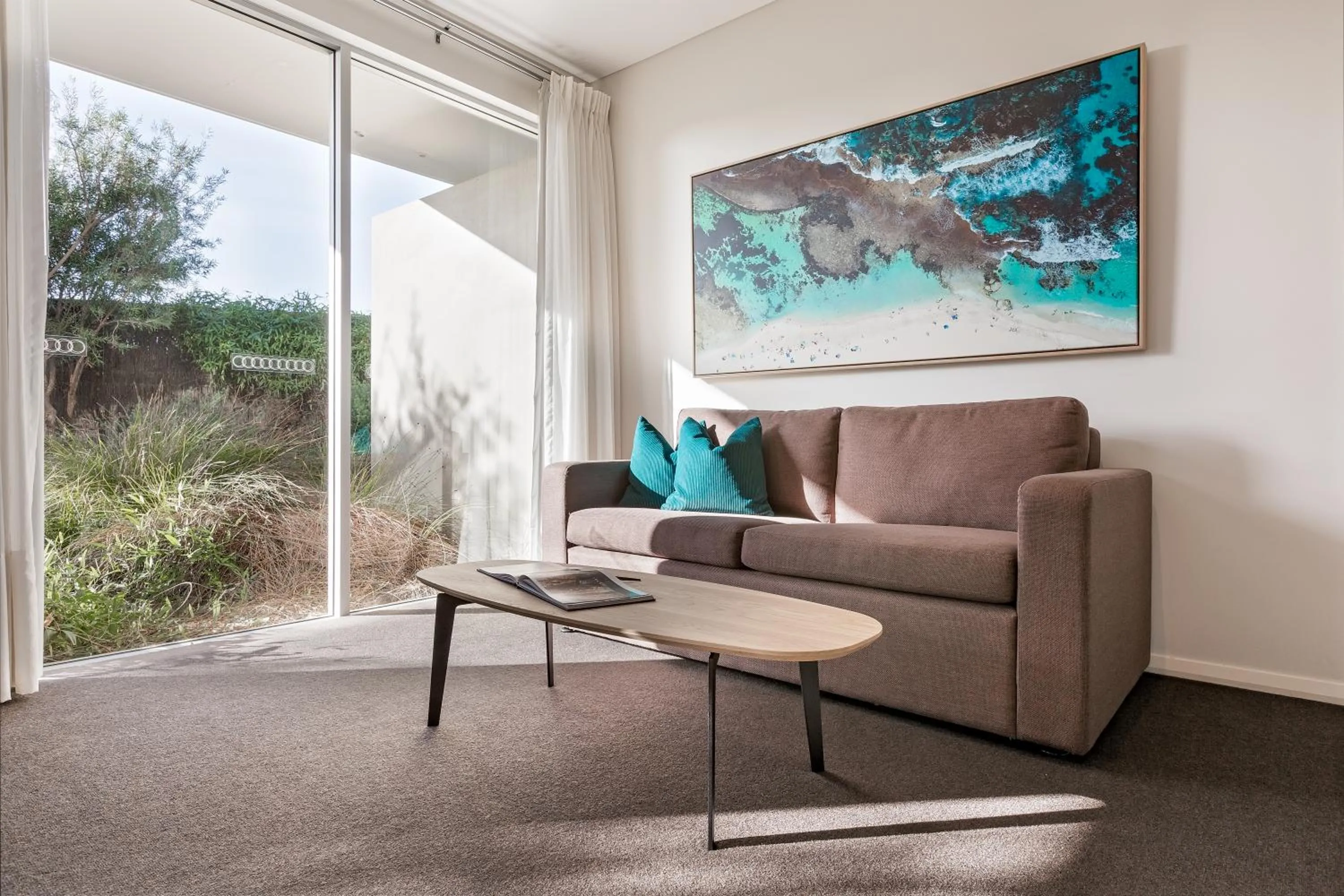 Seating area in Smiths Beach Resort