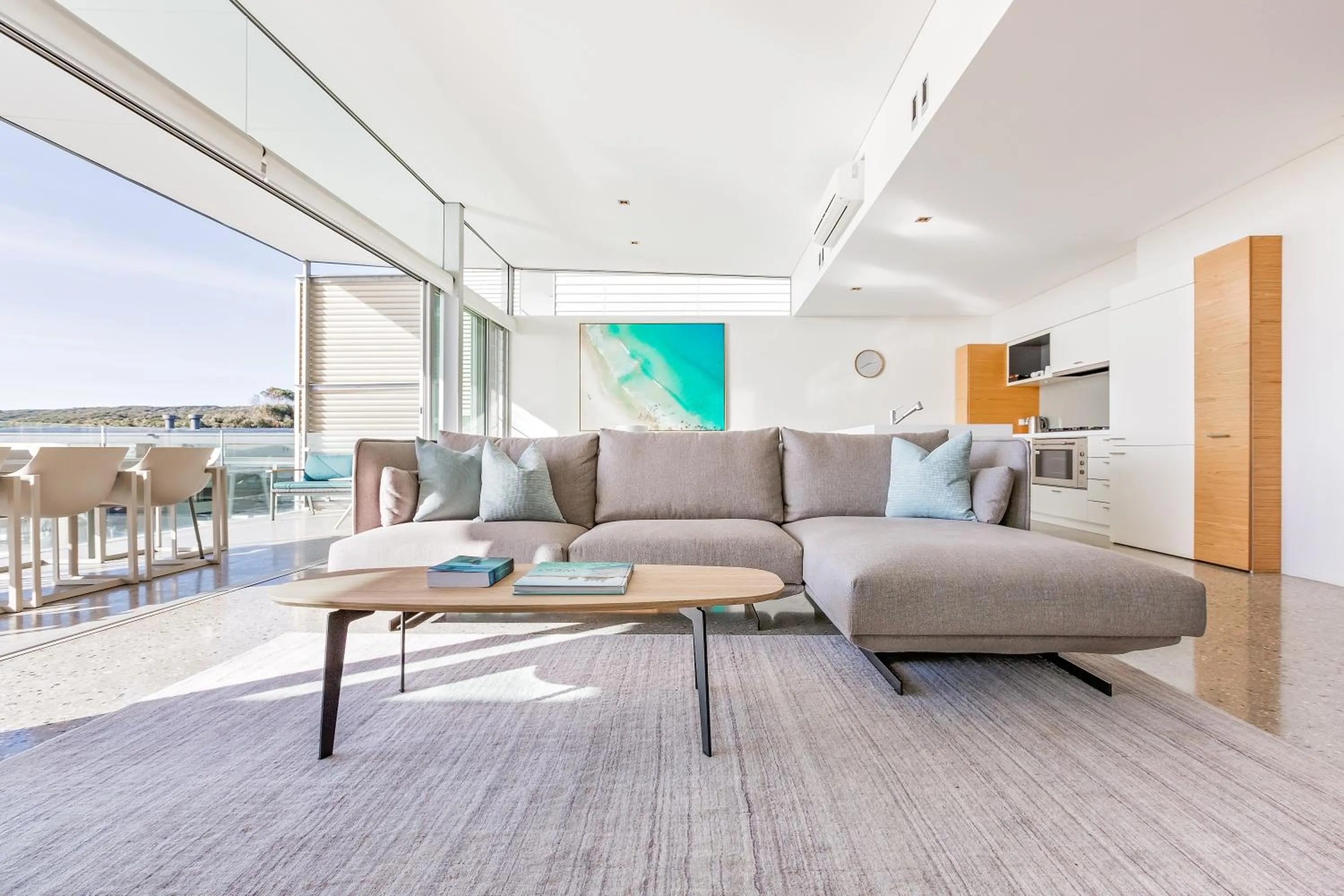 Living room in Smiths Beach Resort