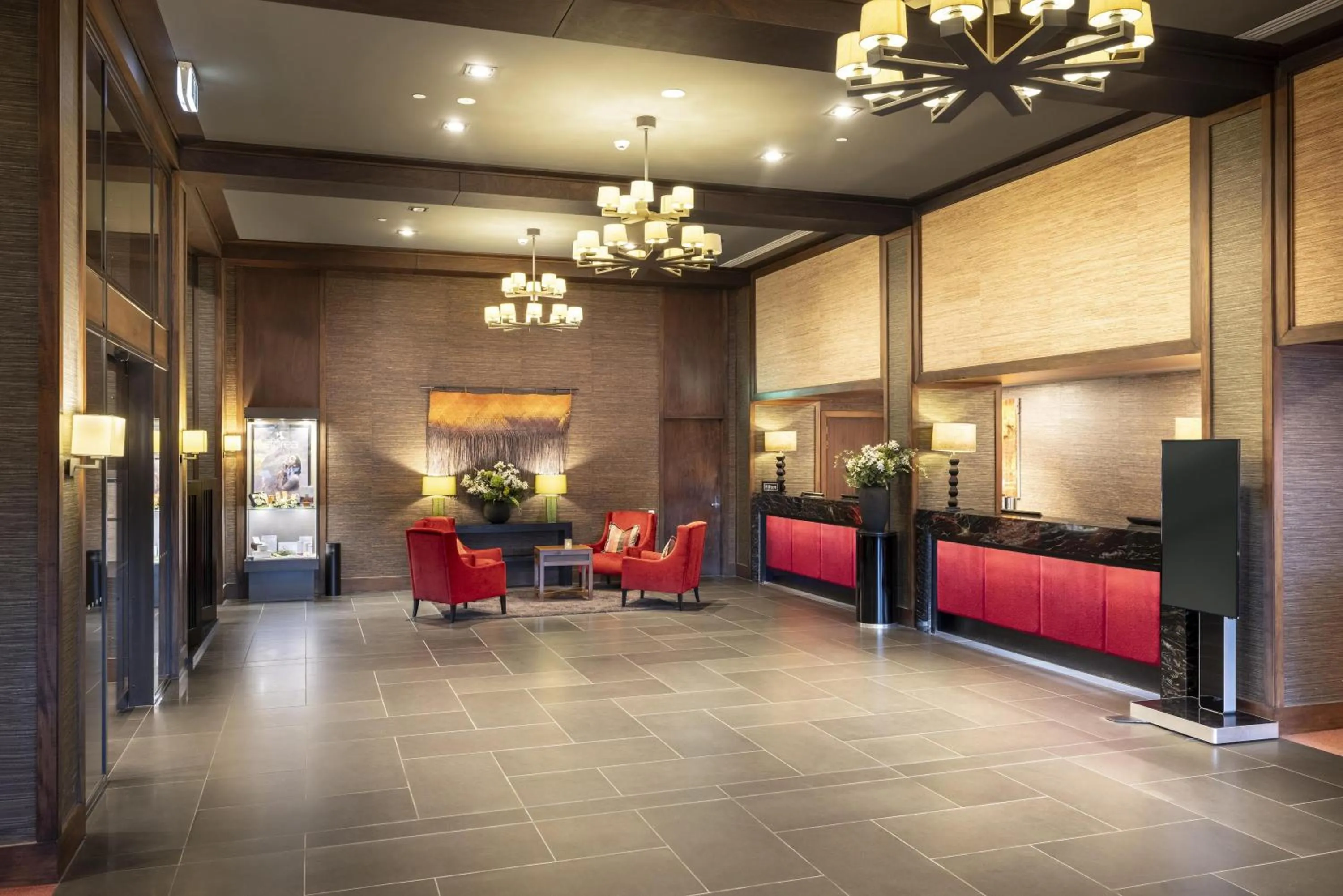 Property building in Hilton Queenstown Resort & Spa