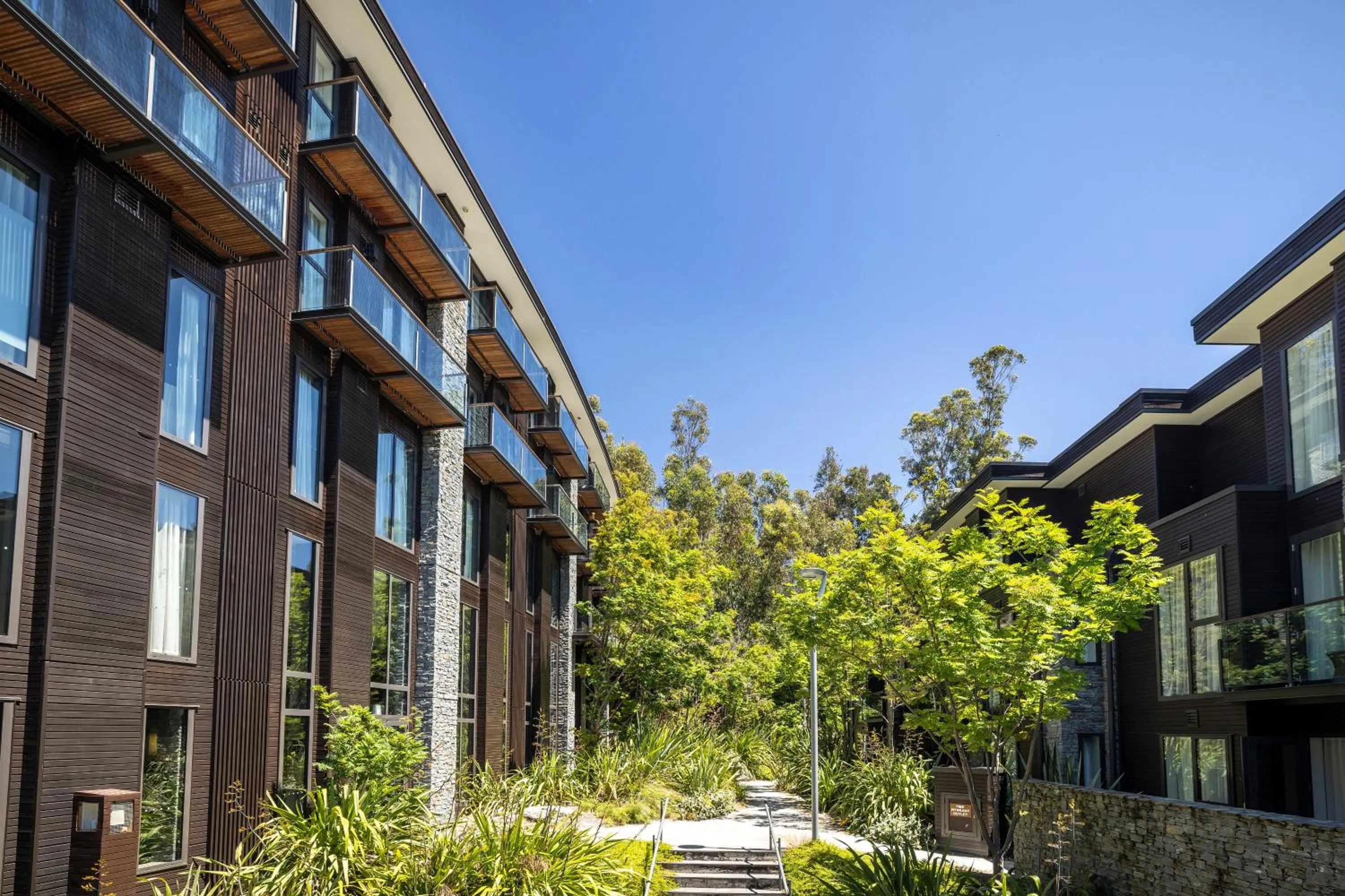 Property building in Hilton Queenstown Resort & Spa